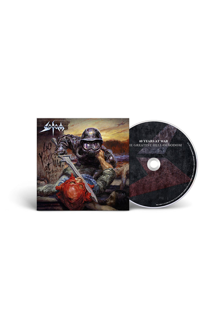 Sodom - 40 Years At War – The Greatest Hell Of Sodom - Digipak CD 2025 New Sale Online