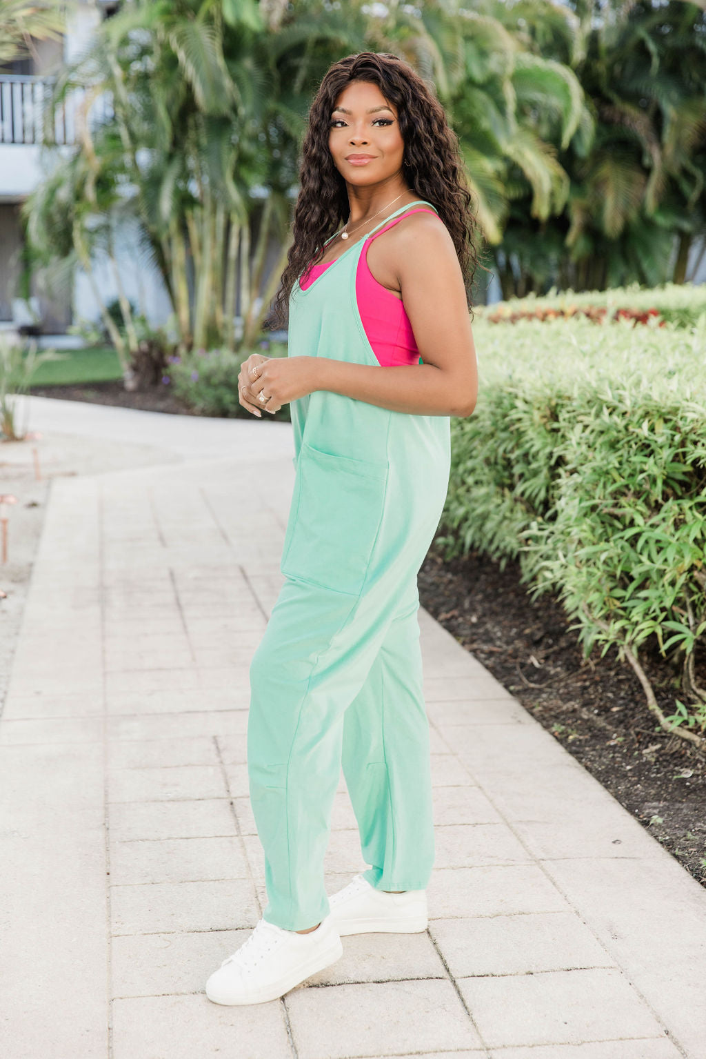 Day In The Life Mint Jumpsuit Free Shipping Genuine