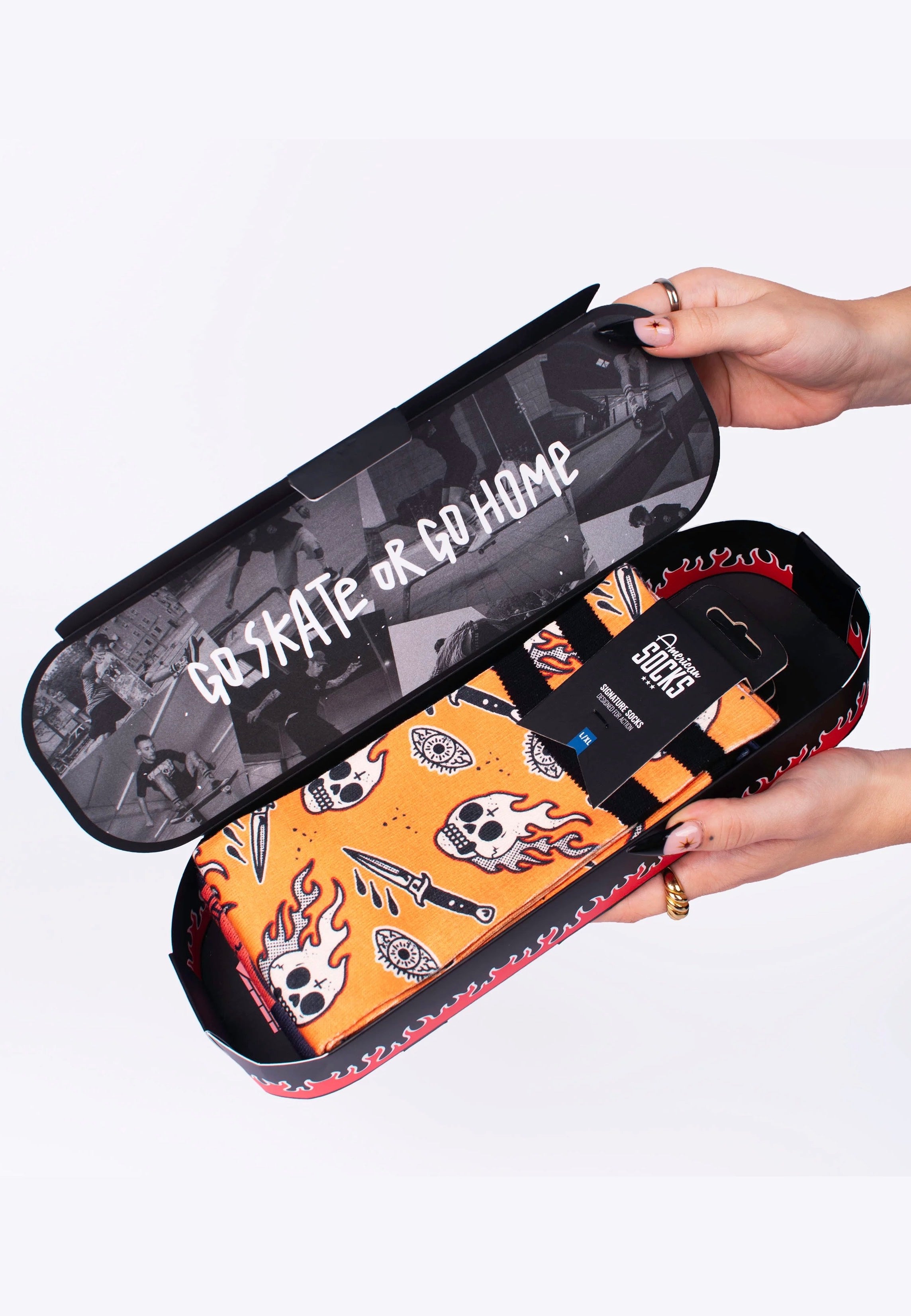 American Socks - Skateboard Socks - Giftbox Discount Supply