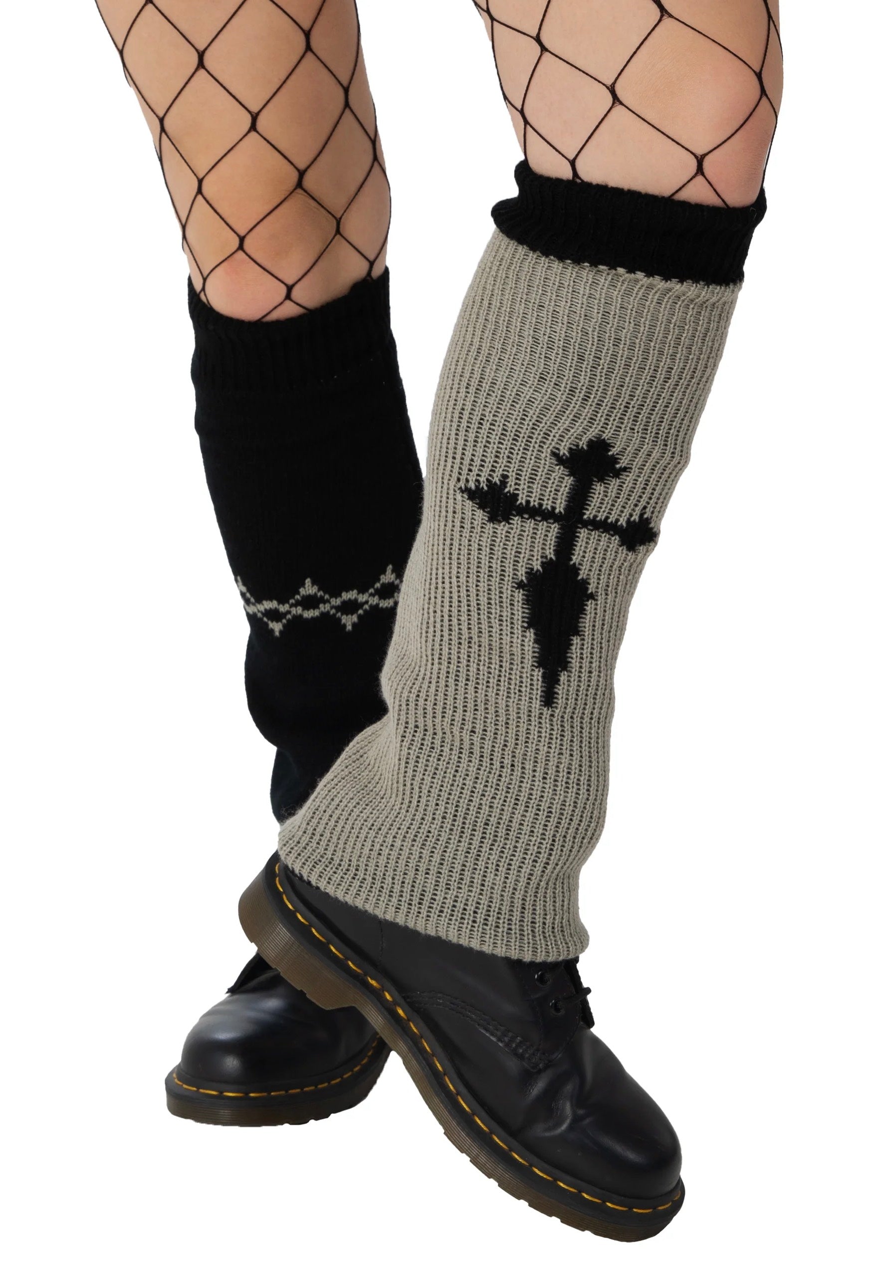 Pamela Mann - Reversable Cross And Wire - Leg Warmers Free Shipping Big Sale