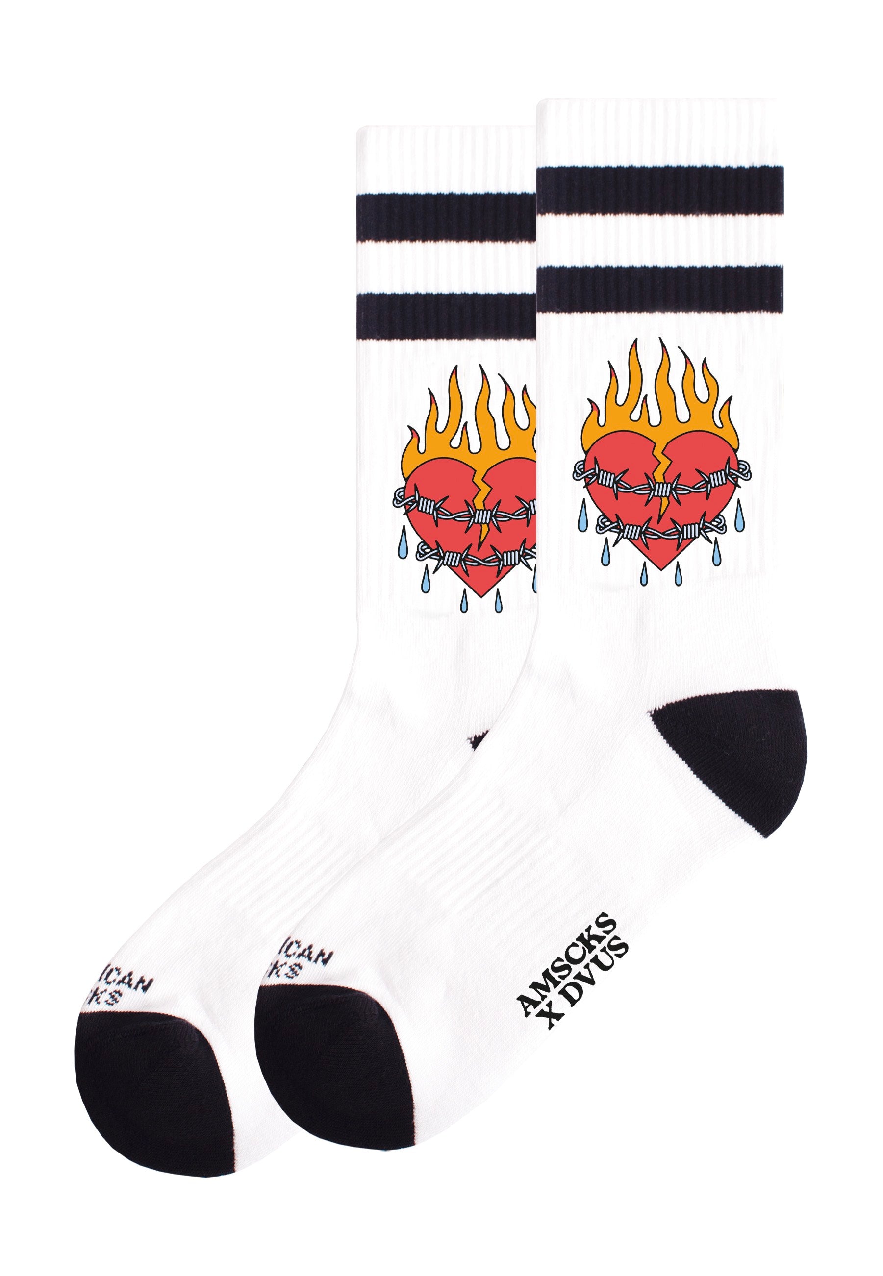 American Socks - United Hearts Mid High White - Socks Footlocker For Sale