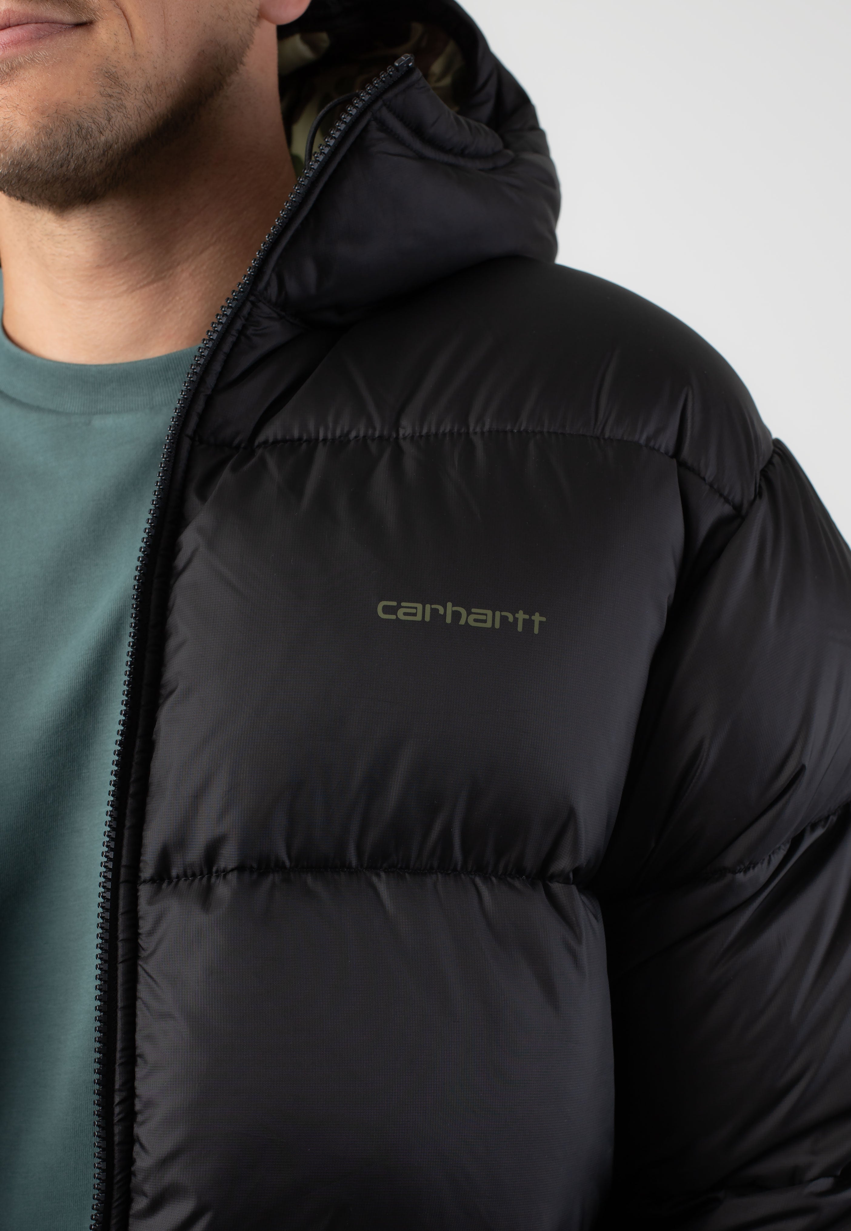 Carhartt WIP - Toronto Black/Camo Duck/Green - Jacket Buy Cheap Browse