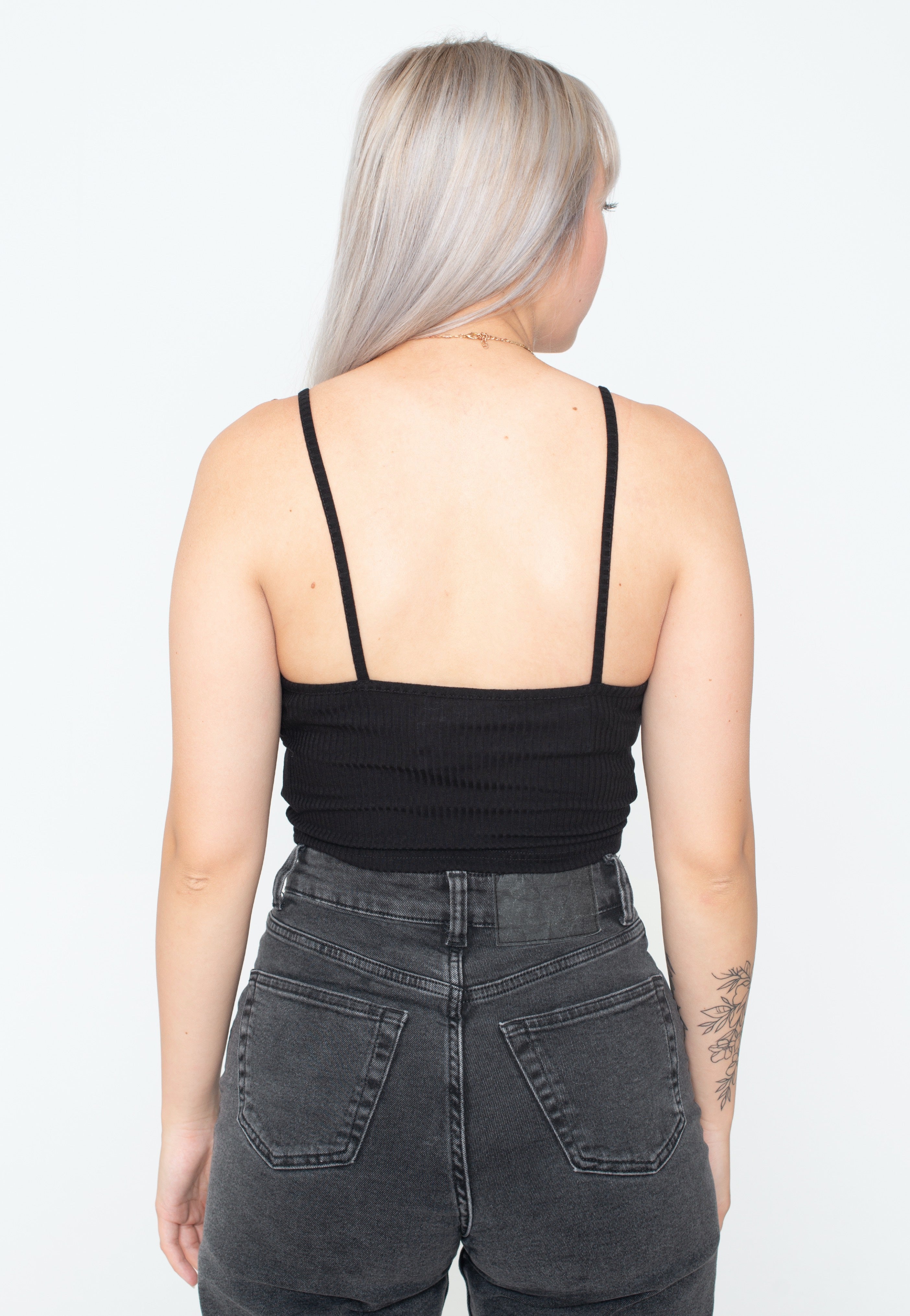 Noisy May - Adele Crop Black - Top Cheap Genuine