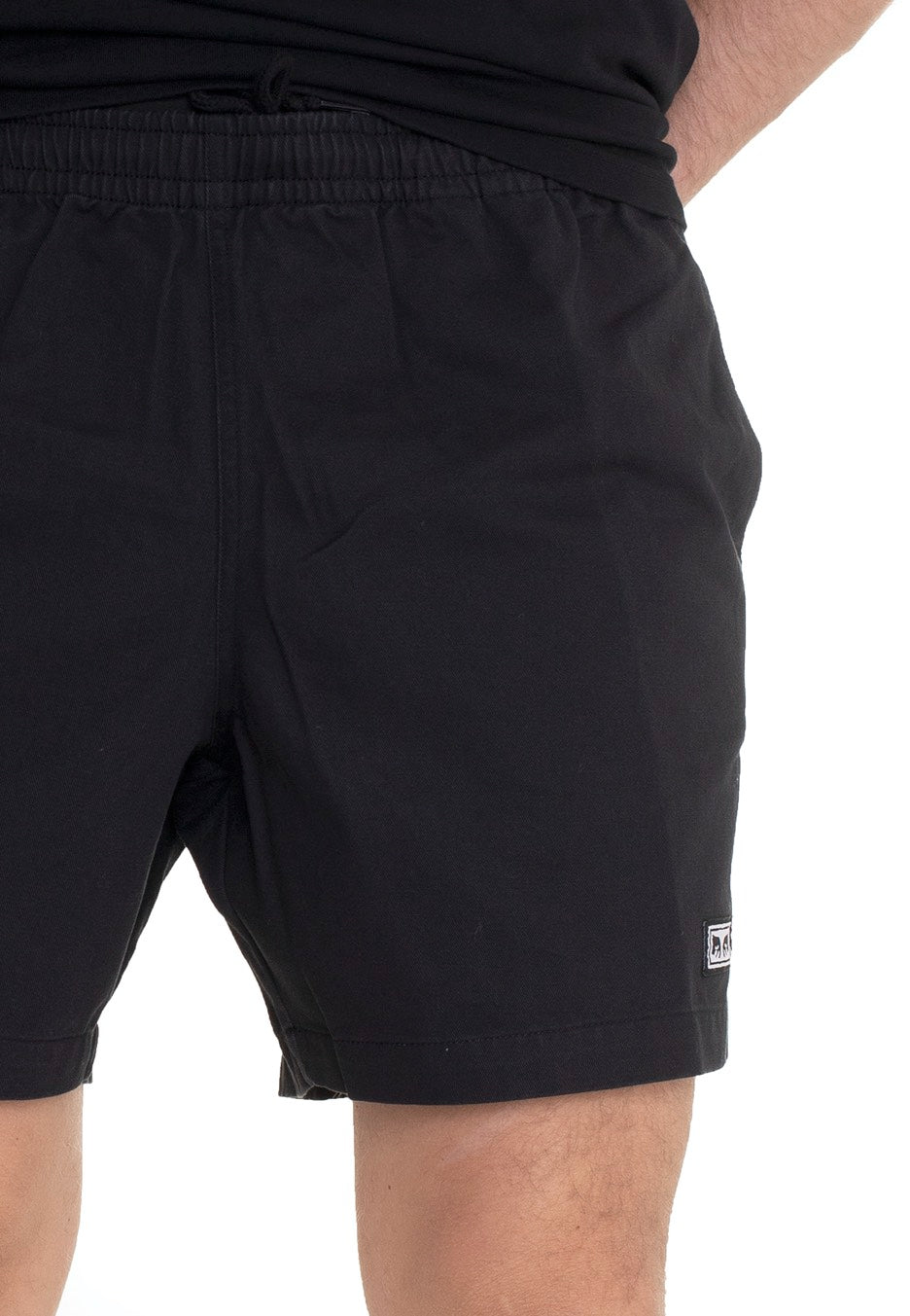 Obey - Easy Relaxed Twill Black - Shorts 100% Original Sale Online