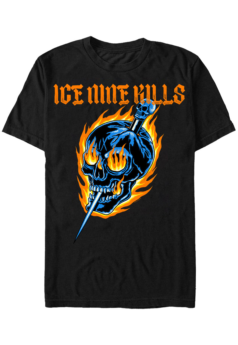 Ice Nine Kills - Fire Skull - T-Shirt Online Online Clearance