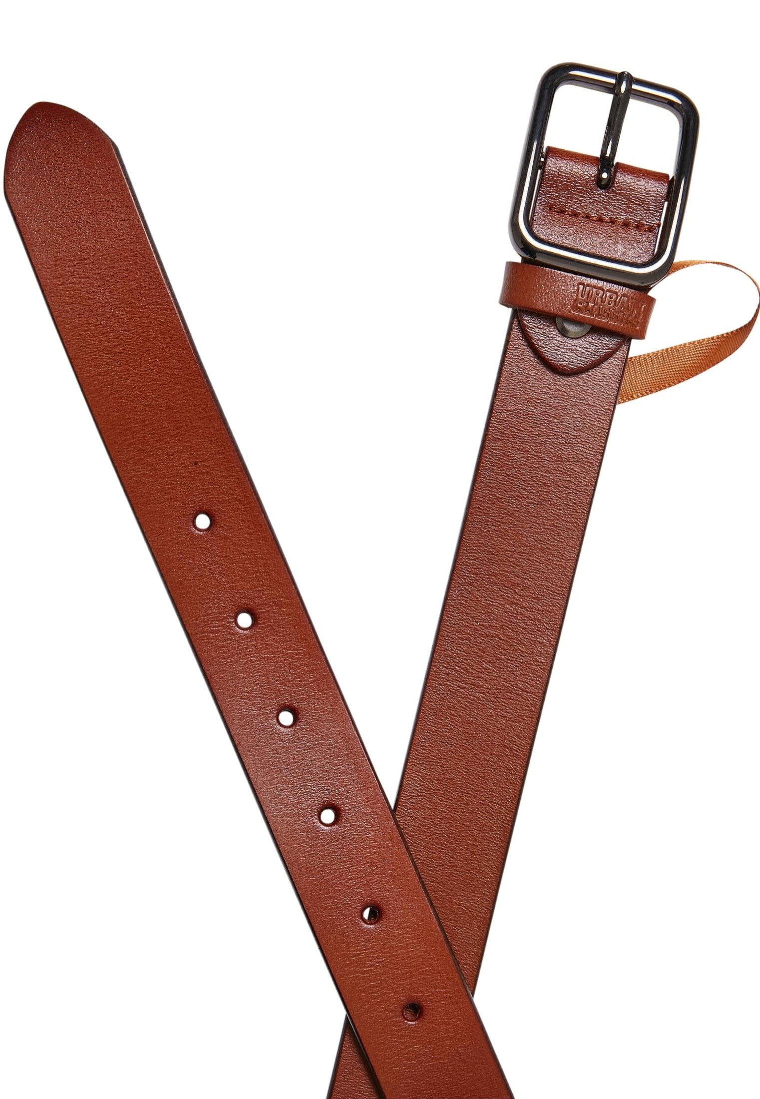 Urban Classics - Synthetic Leather Thorn Buckle Business Brown - Belt Free Shipping