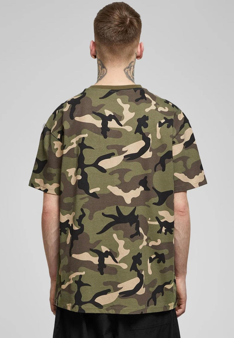 Urban Classics - Heavy Oversized Woodcamo - T-Shirt Cheap New Arrival