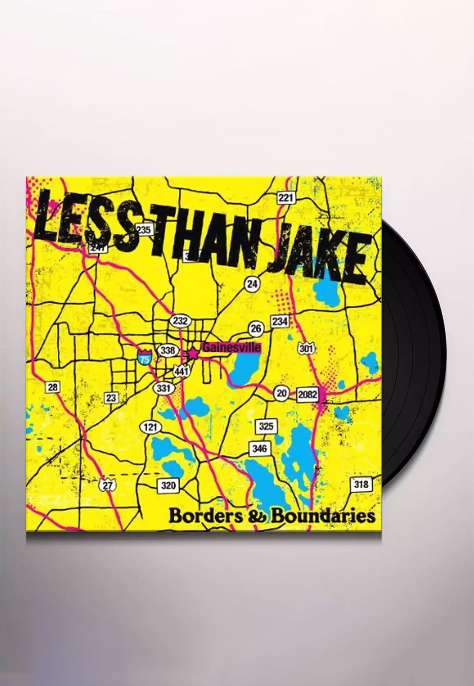 Less Than Jake - Borders & Boundaries - Vinyl + DVD Discount Authentic Online