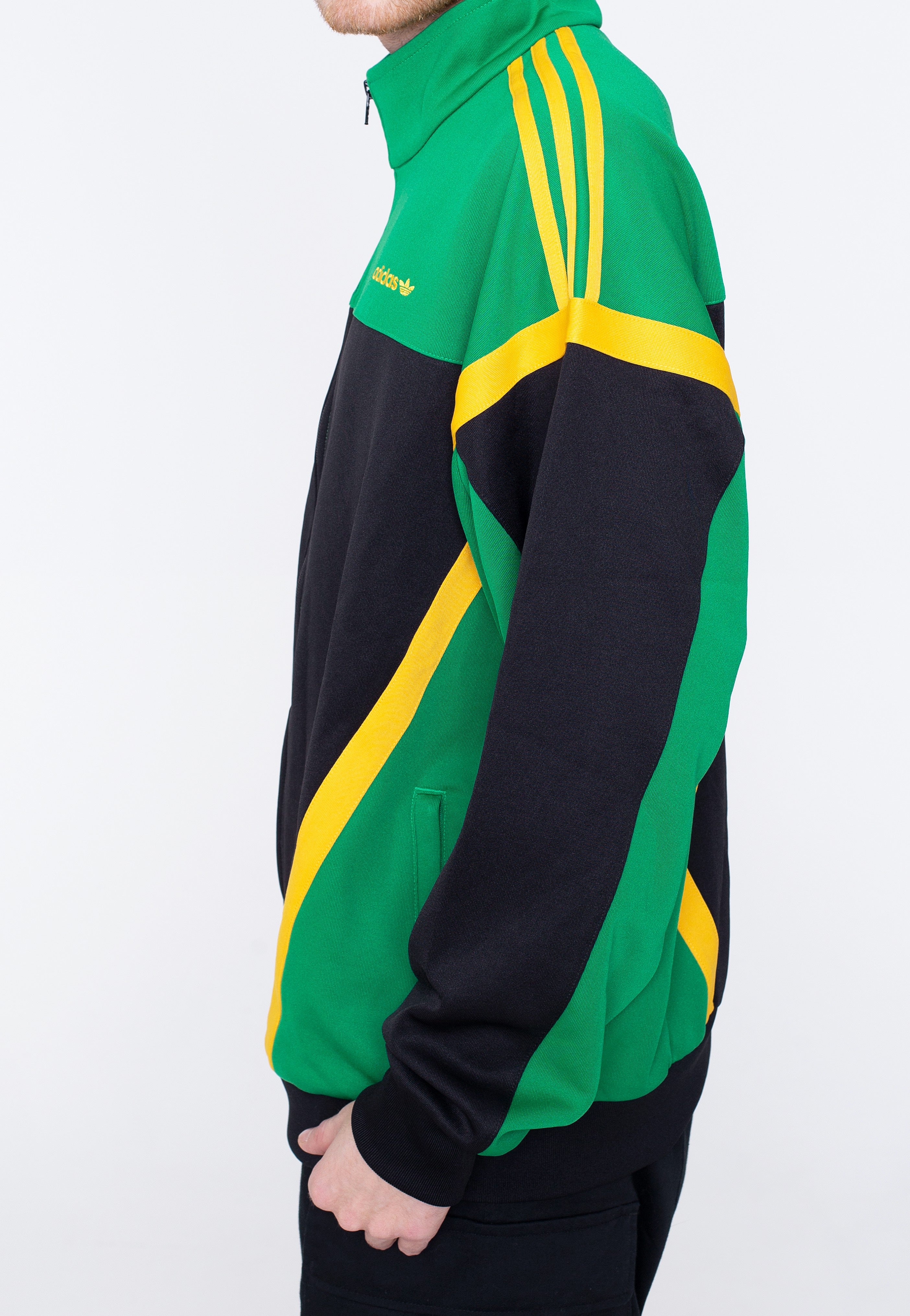 Adidas - Classics TT Black/Green - Track Jacket Affordable Sale Online