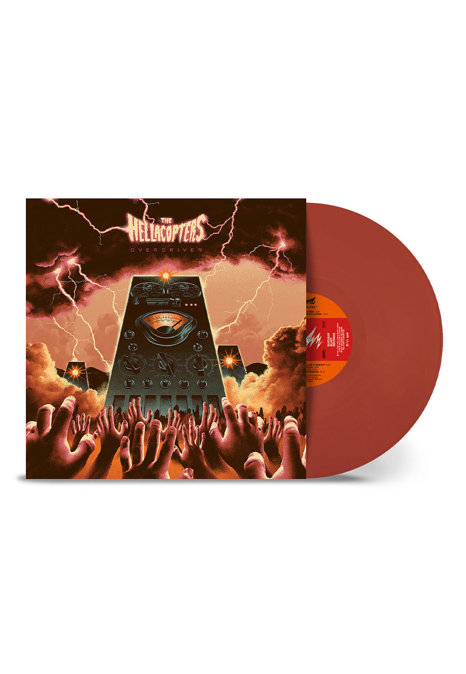 The Hellacopters - Overdriver Ltd. Red Brick - Colored Vinyl Best Seller