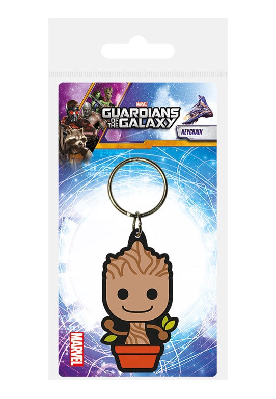 Guardians Of The Galaxy - Baby Groot Rubber - Keychain Clearance Manchester