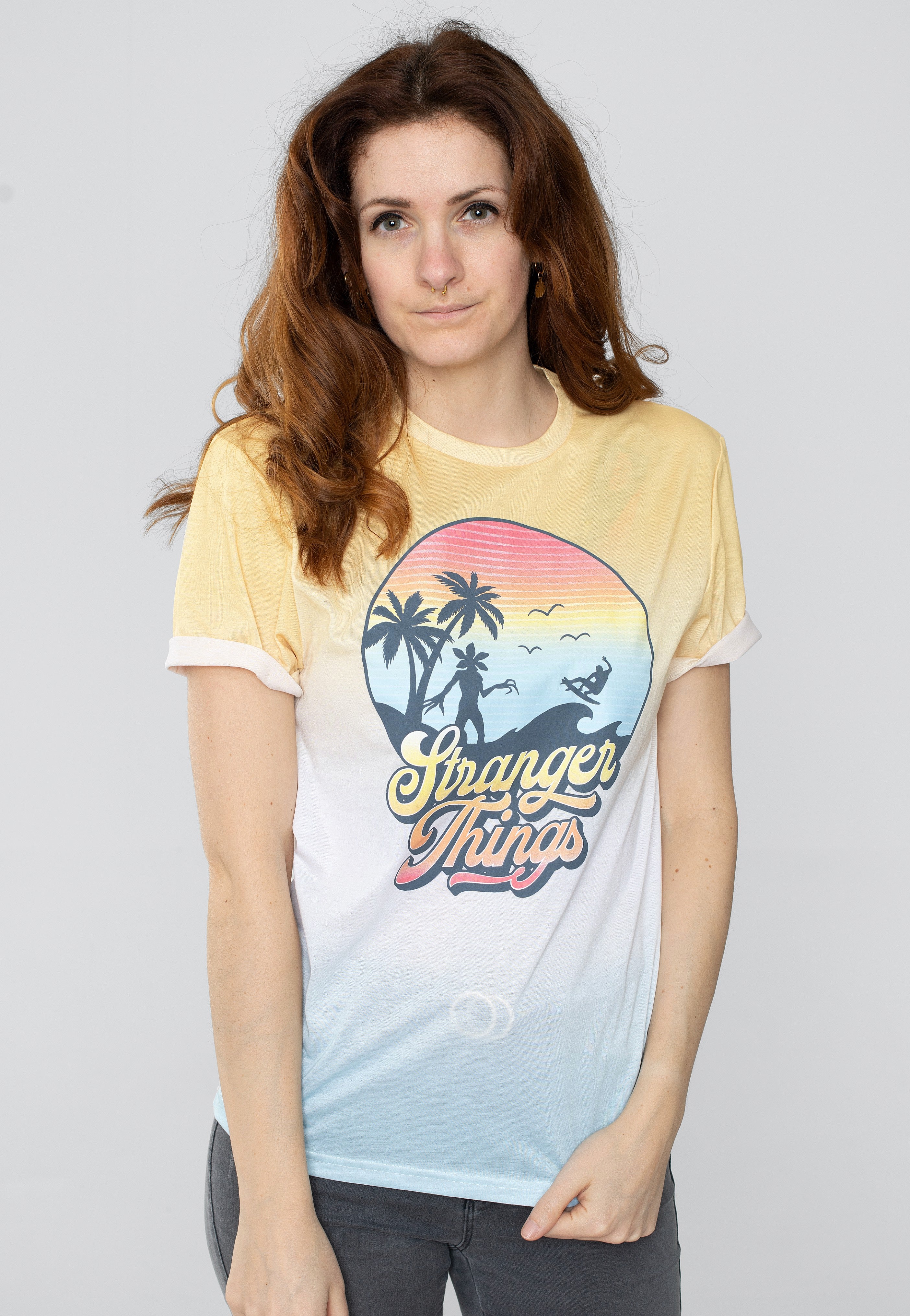 Stranger Things - Sunset Circle - T-Shirt Buy Cheap Pice