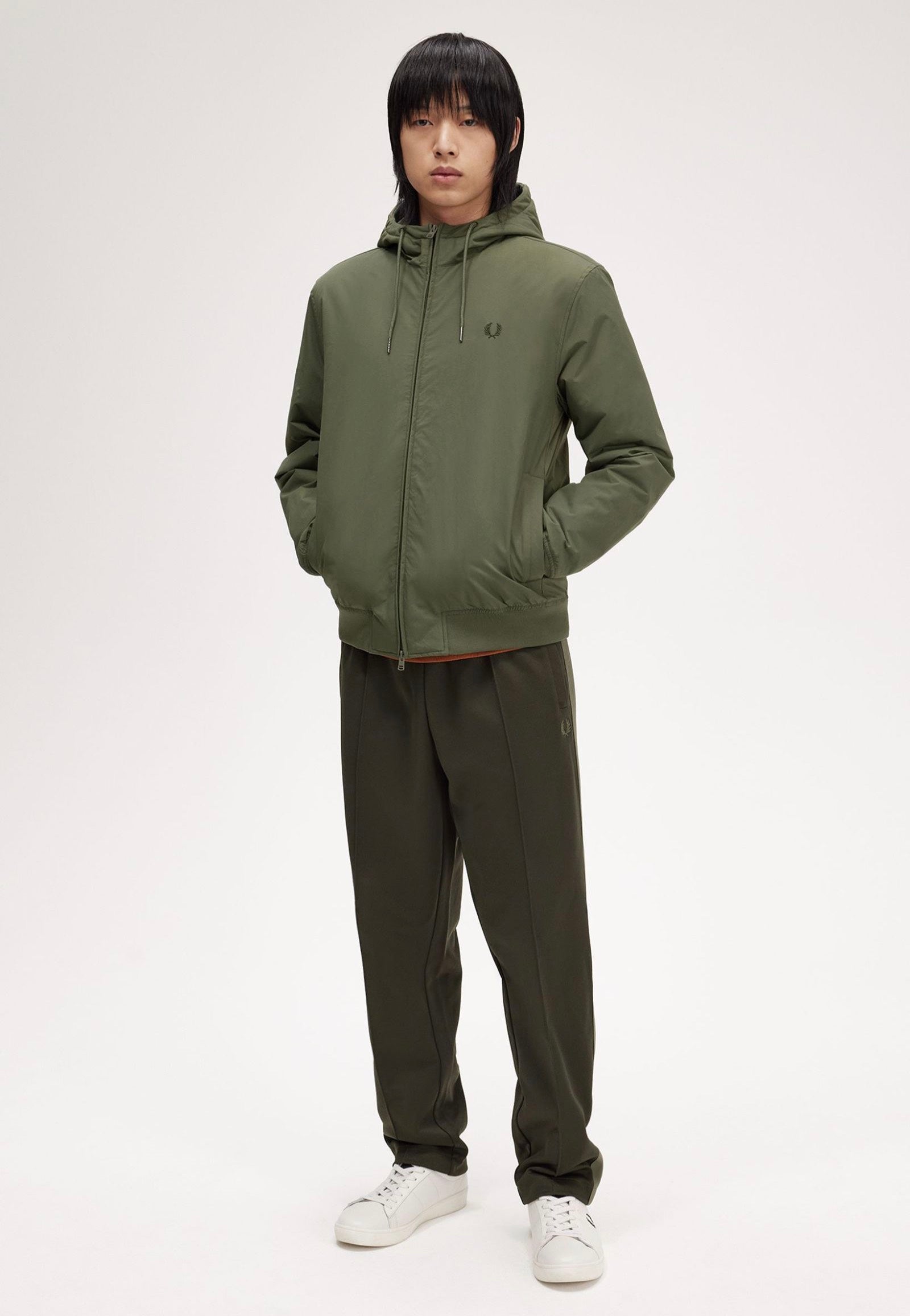 Fred Perry - The Hooded Brentham Lrl Wrth Green - Jacket Clearance Cheapest Pice