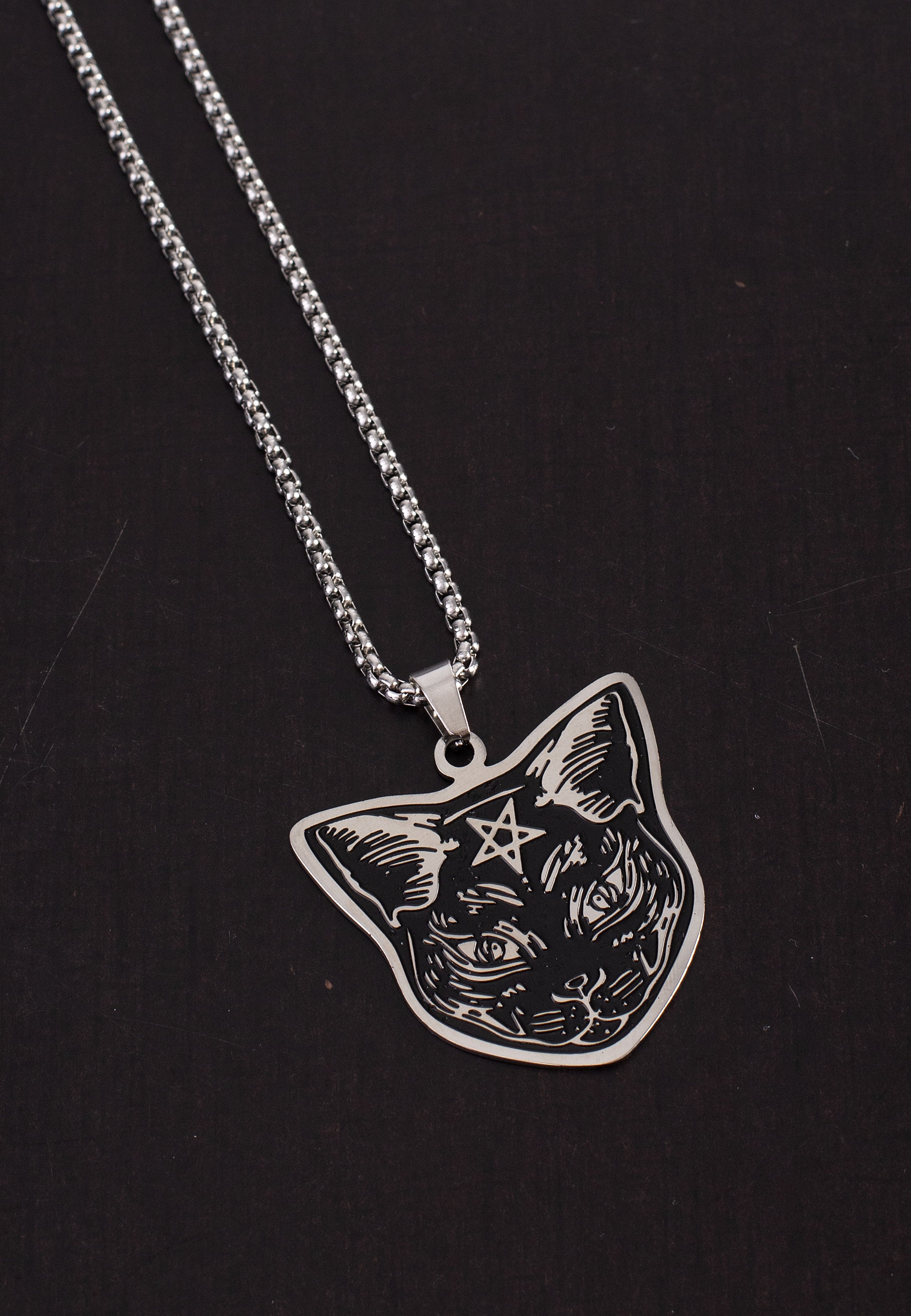 Easure - Wicked Cat - Necklace Cheap Perfect