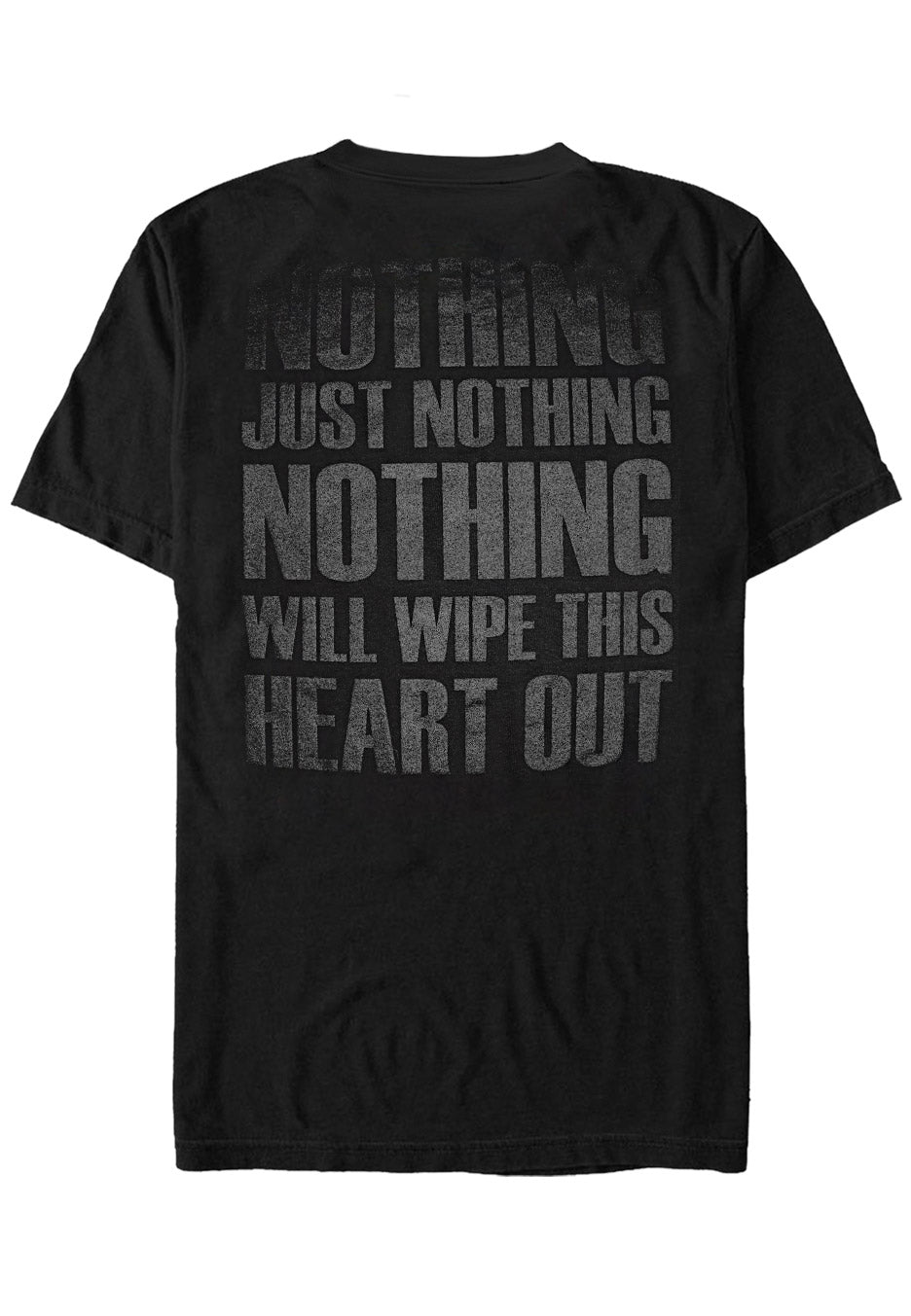 Heaven Shall Burn - Nothing Limited Black On Black - T-Shirt Online Online Free Shipping