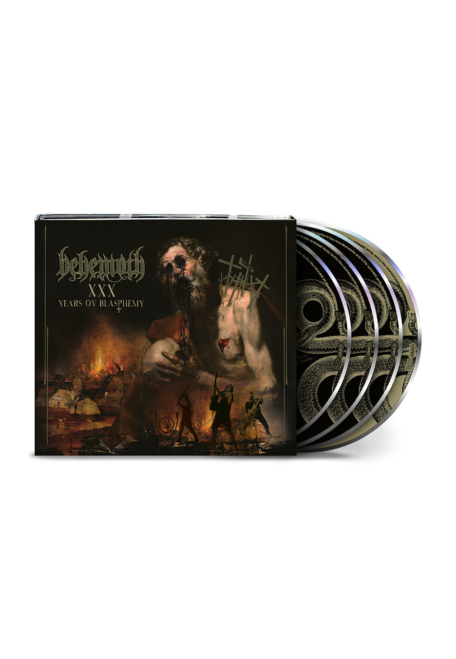 Behemoth - XXX Years Ov Blasphemy - 3CD + Bluray Mediabook For Sale Wholesale Pice