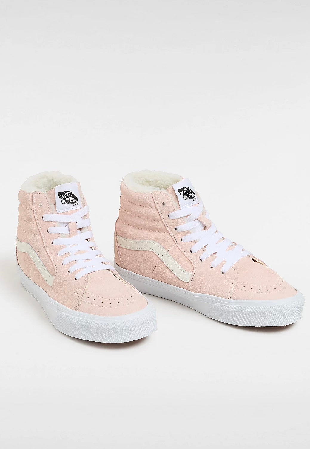 Vans - Sk8 Hi Cozy Peach Blush - Girl Shoes Cheap 100% Original