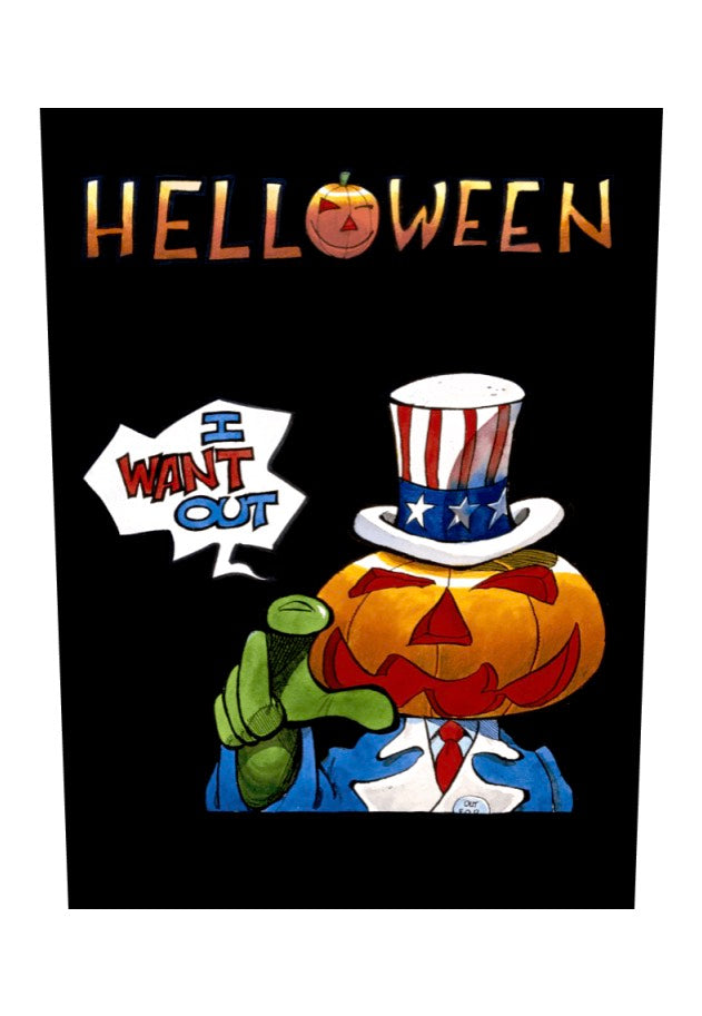 Helloween - I Want Out - Backpatch Inexpensive