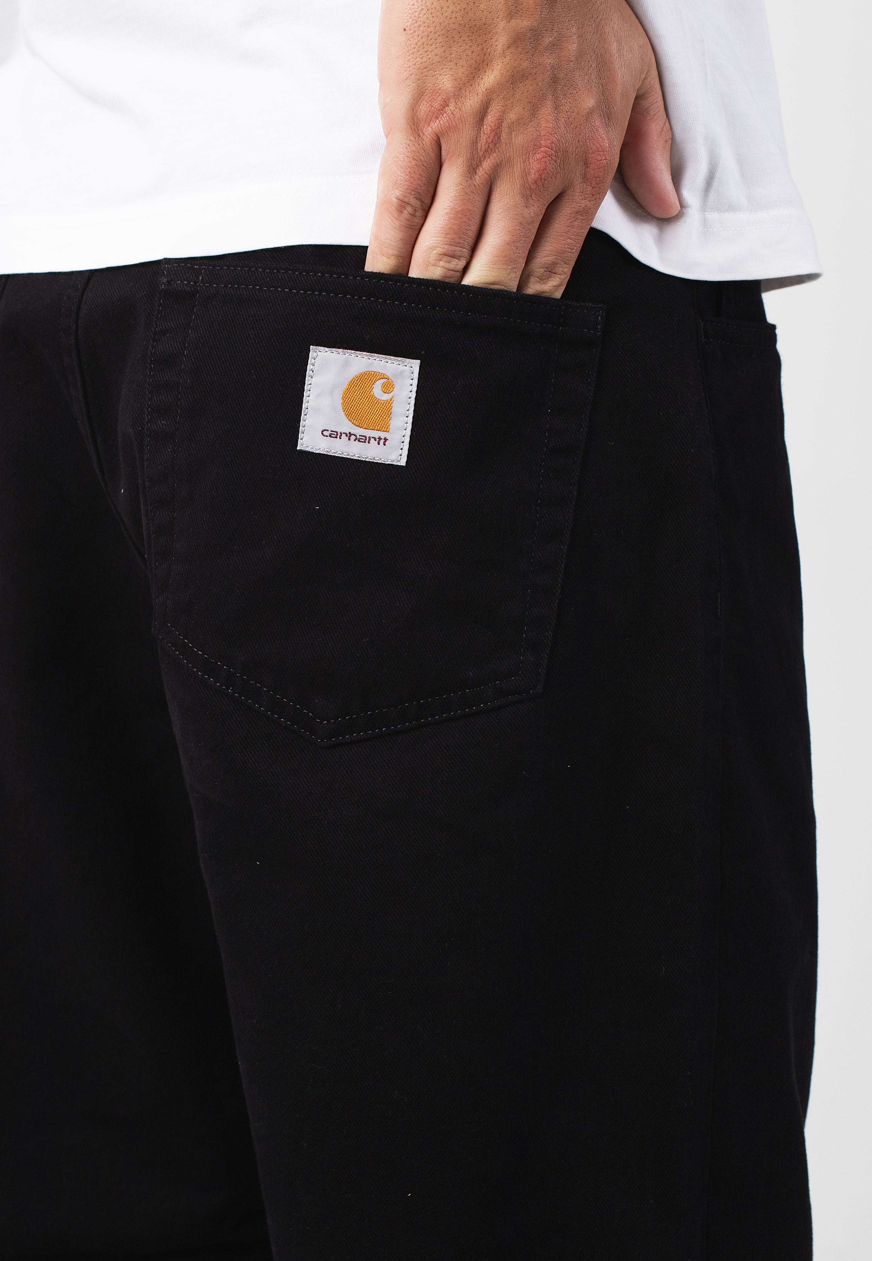 Carhartt WIP - Landon Rinsed Black - Pants Cheap Pice For Sale