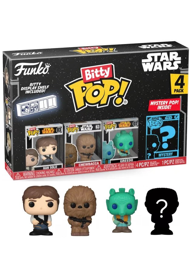 Star Wars - Han Solo Bitty POP! 4PK - Funko Pop Clearance Wide Range Of