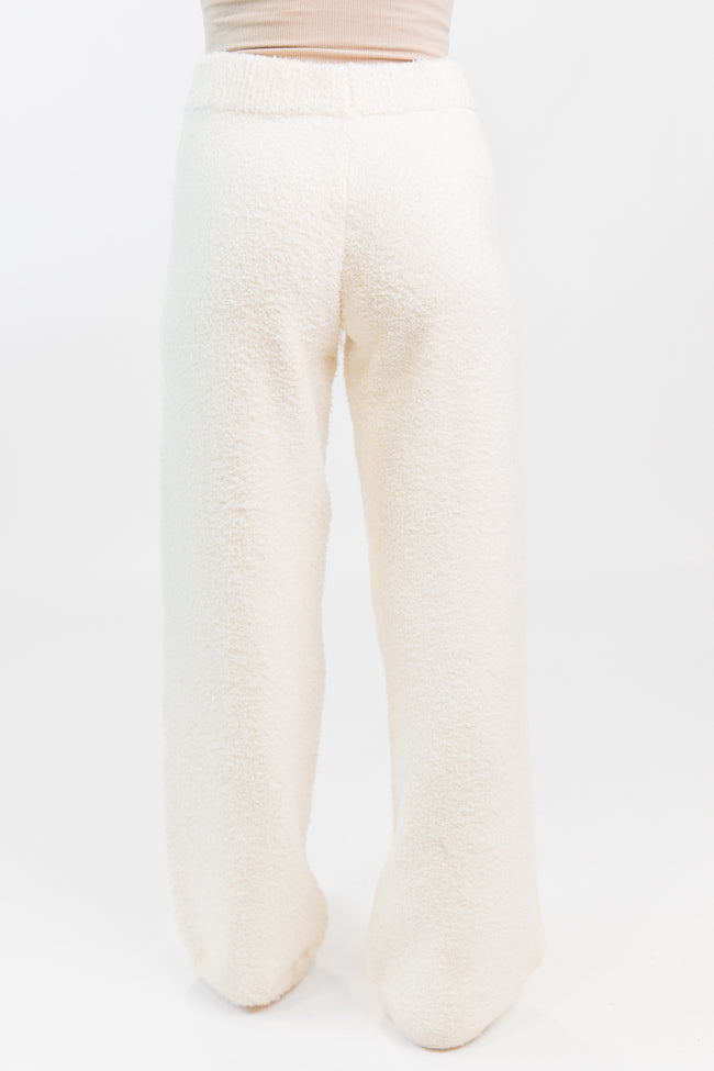 Dawn Ivory Fuzzy Lounge Pants FINAL SALE Get To Buy