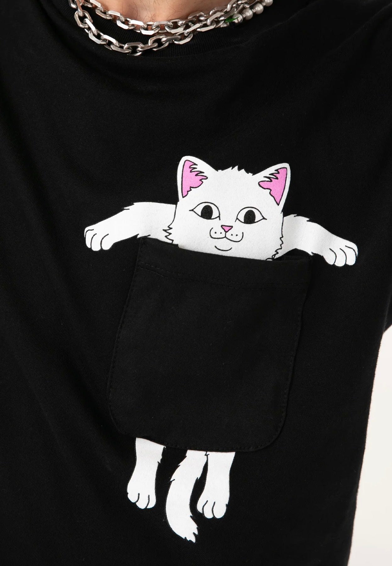 RIPNDIP - Broke The Pocket Pocket Black - T-Shirt Popular Online