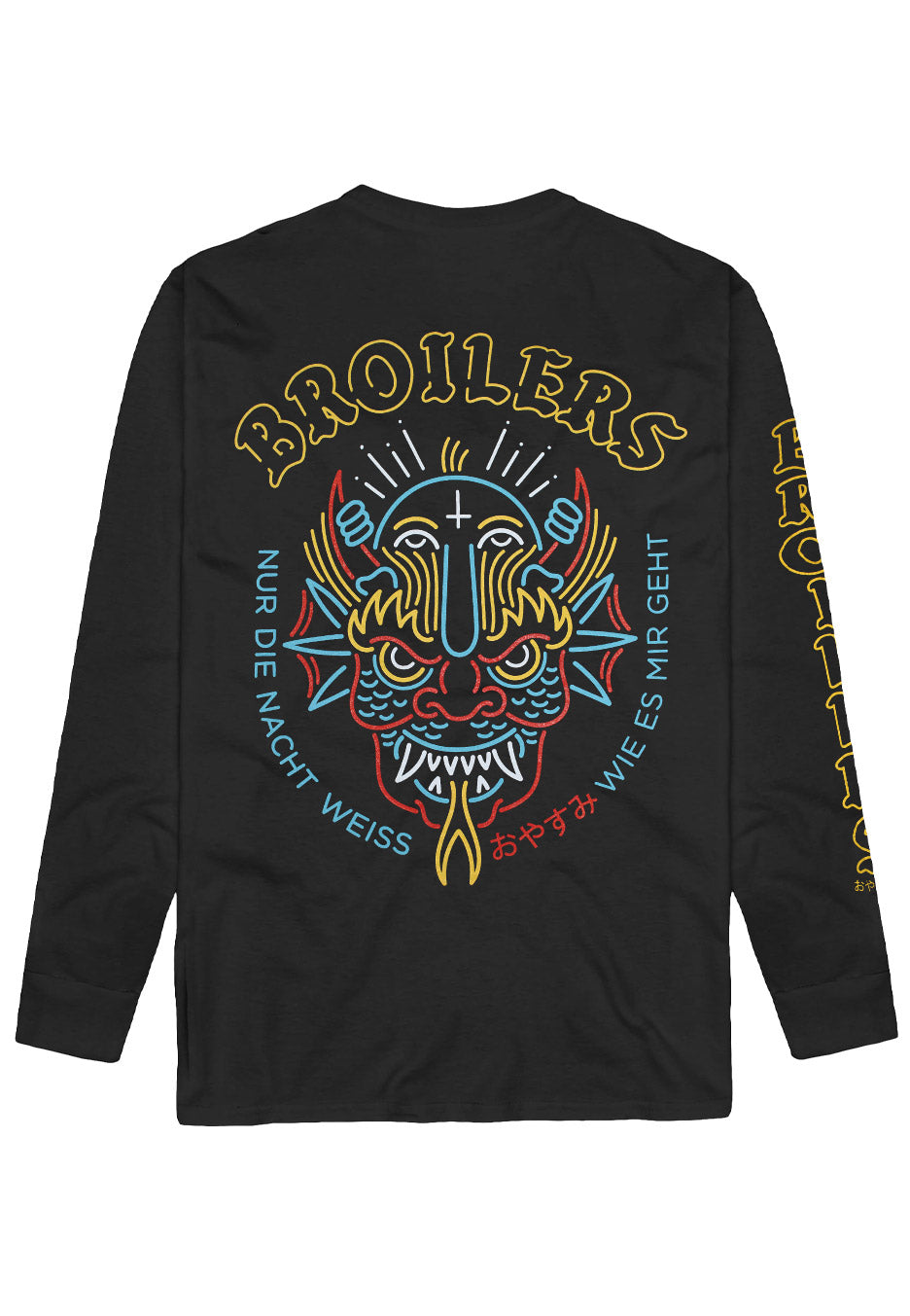 Broilers - Nur die Nacht weiss - Longsleeve Sale Footlocker Finishline