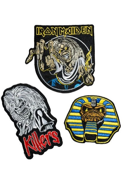 Iron Maiden - Set Of 3 - Patch Clearance Genuine