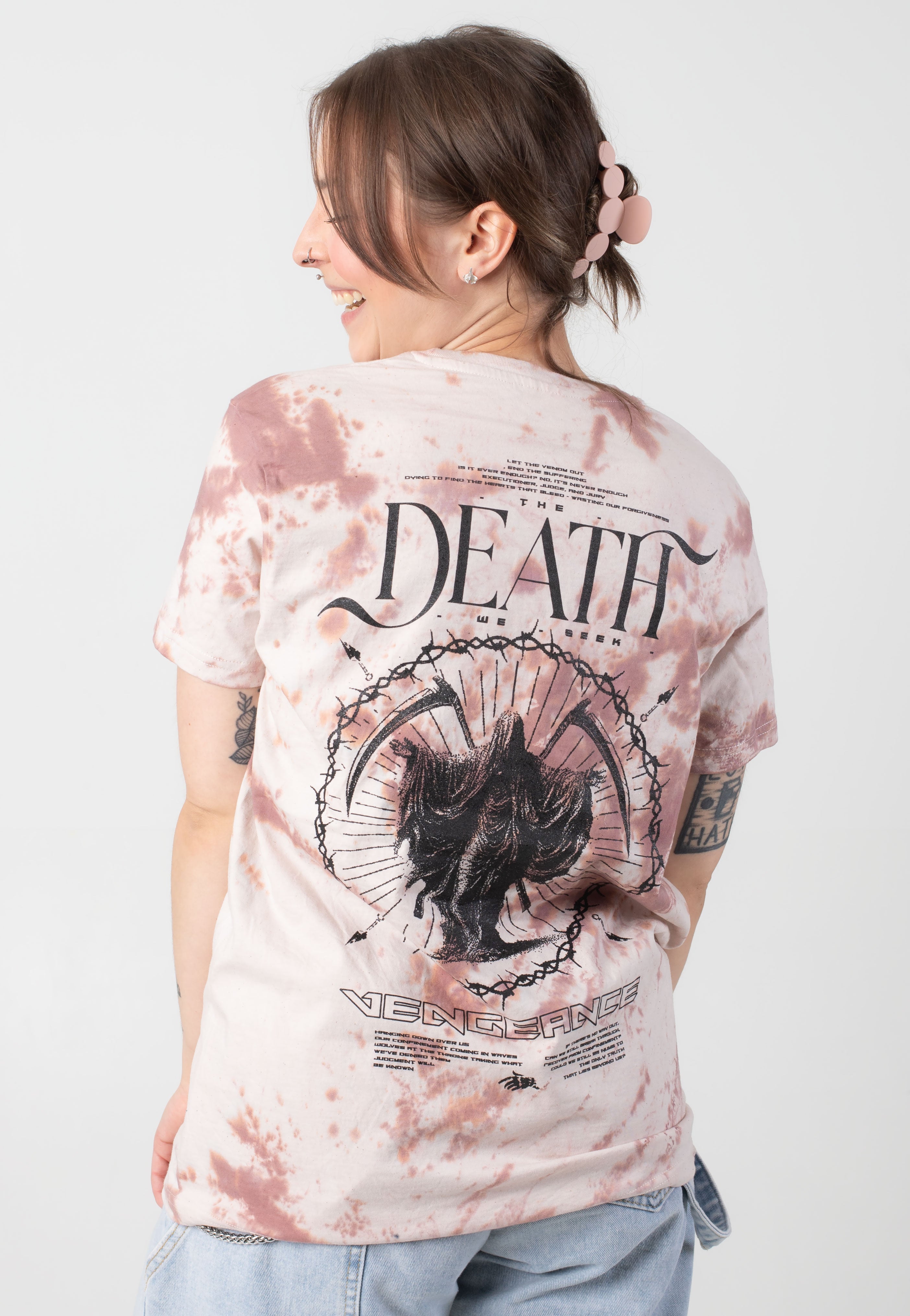 Currents - Vengeance Cream Tie Dye - T-Shirt Cheap Sale Genuine