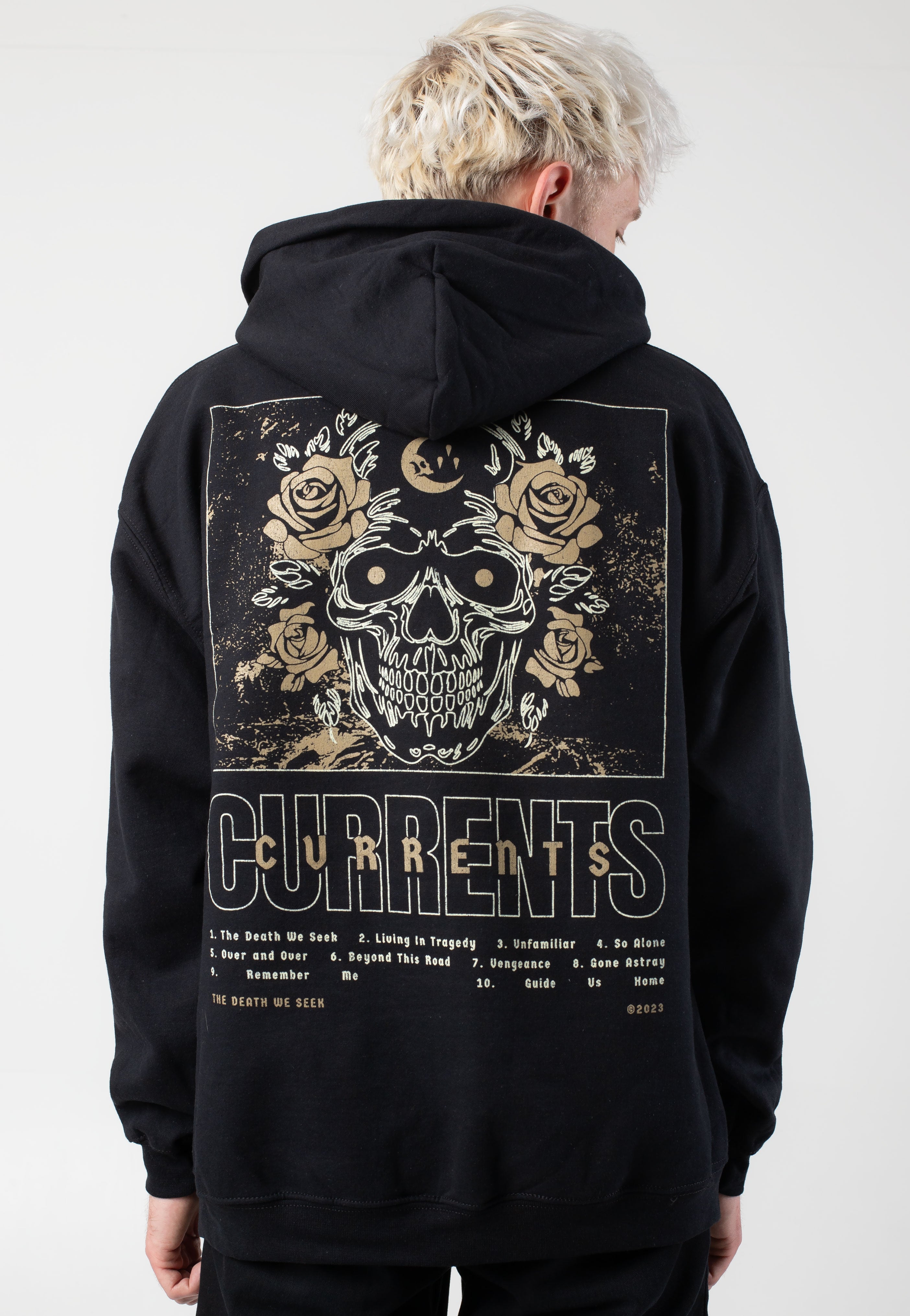 Currents - Skull & Rose - Hoodie Discount For Sale