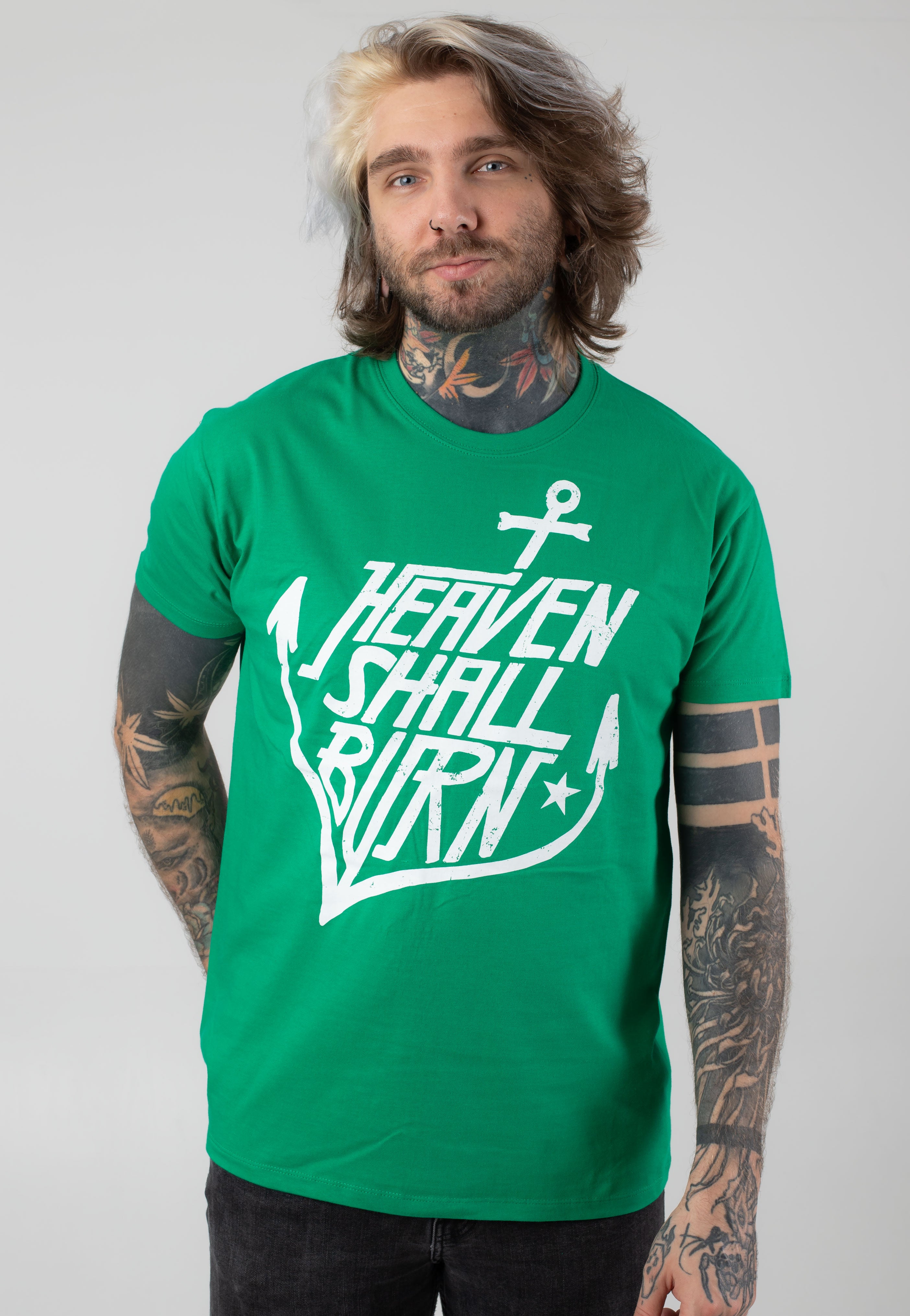 Heaven Shall Burn - Niemand Muss Green - T-Shirt Clearance Original