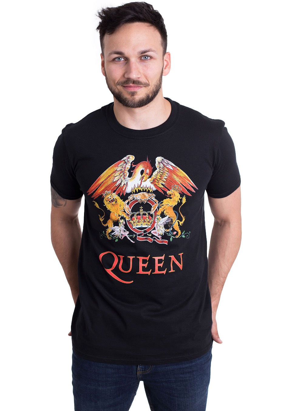 Queen - Classic Crest - T-Shirt Outlet 100% Authentic