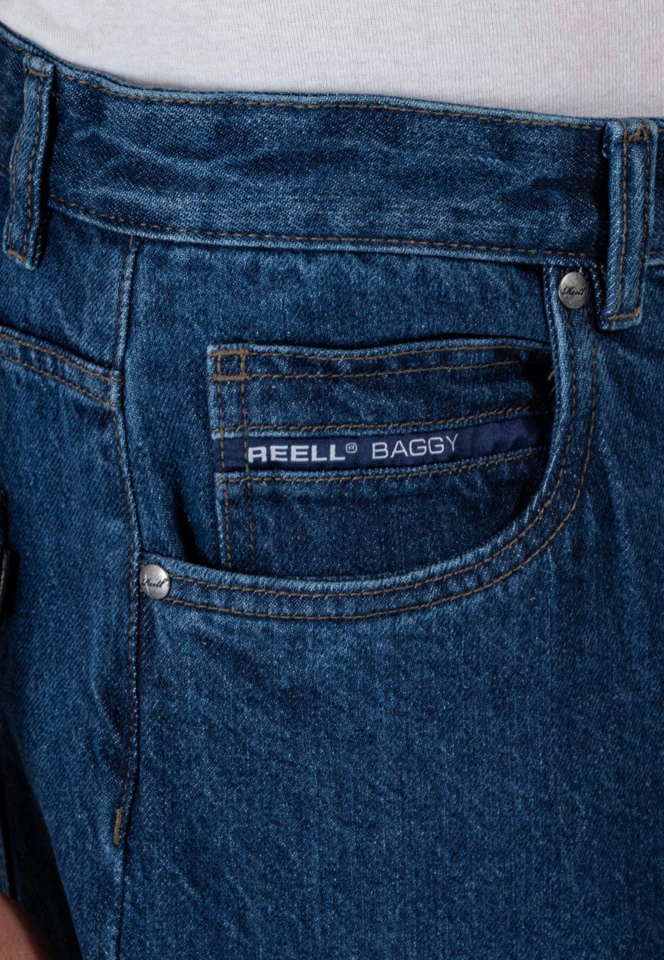 REELL - Baggy Dark Stone Wash - Jeans Sale Comfortable