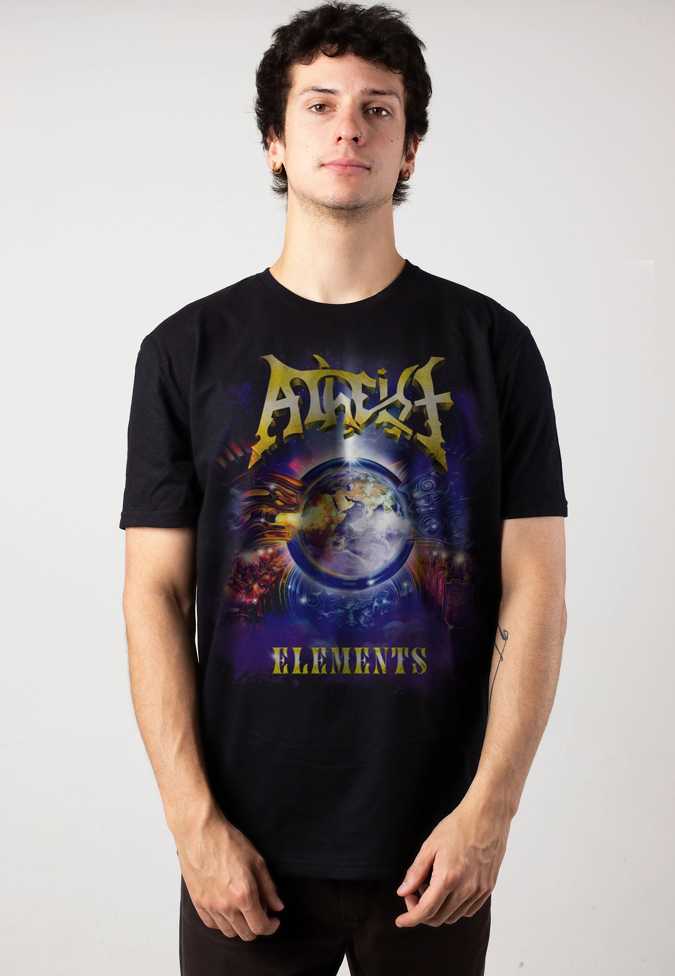 Atheist - Elements 2024 - T-Shirt Free Shipping Outlet