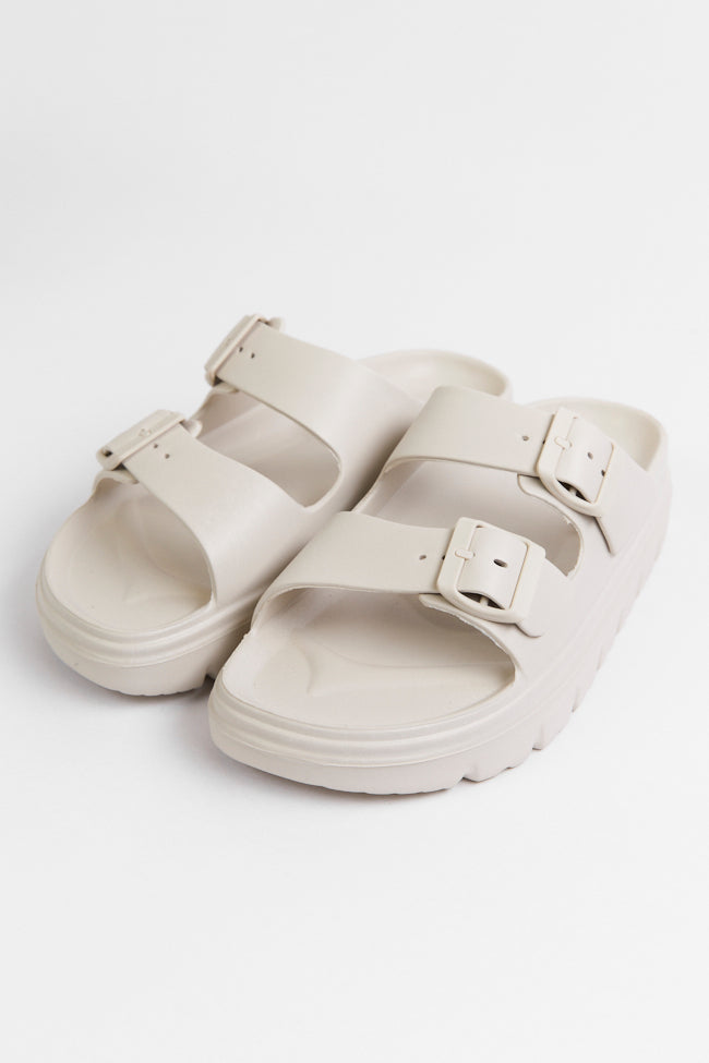 Johanna Ivory Sandals Store Sale Online