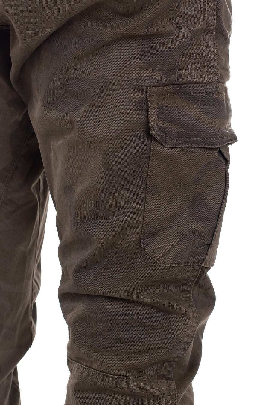 Urban Classics - Camo Cargo Olive Camouflage - Pants For Sale Wholesale Pice