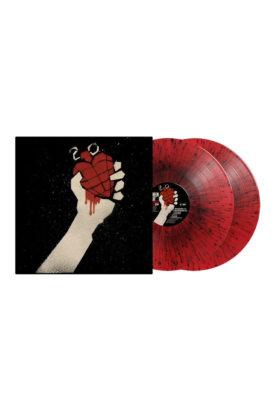 Green Day - American Idiot (20th Anniversary) Ltd. Red/Black - Colored 2 Vinyl Buy Cheap Best Store To Get