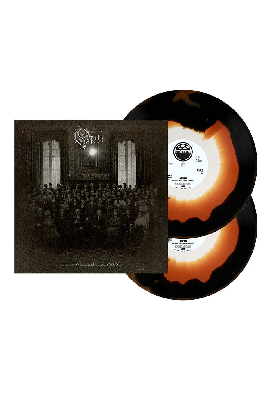 Opeth - The Last Will & Testament Ltd. White/Brown/Black - Colored 2 Vinyl Buy Cheap 2025 Newest