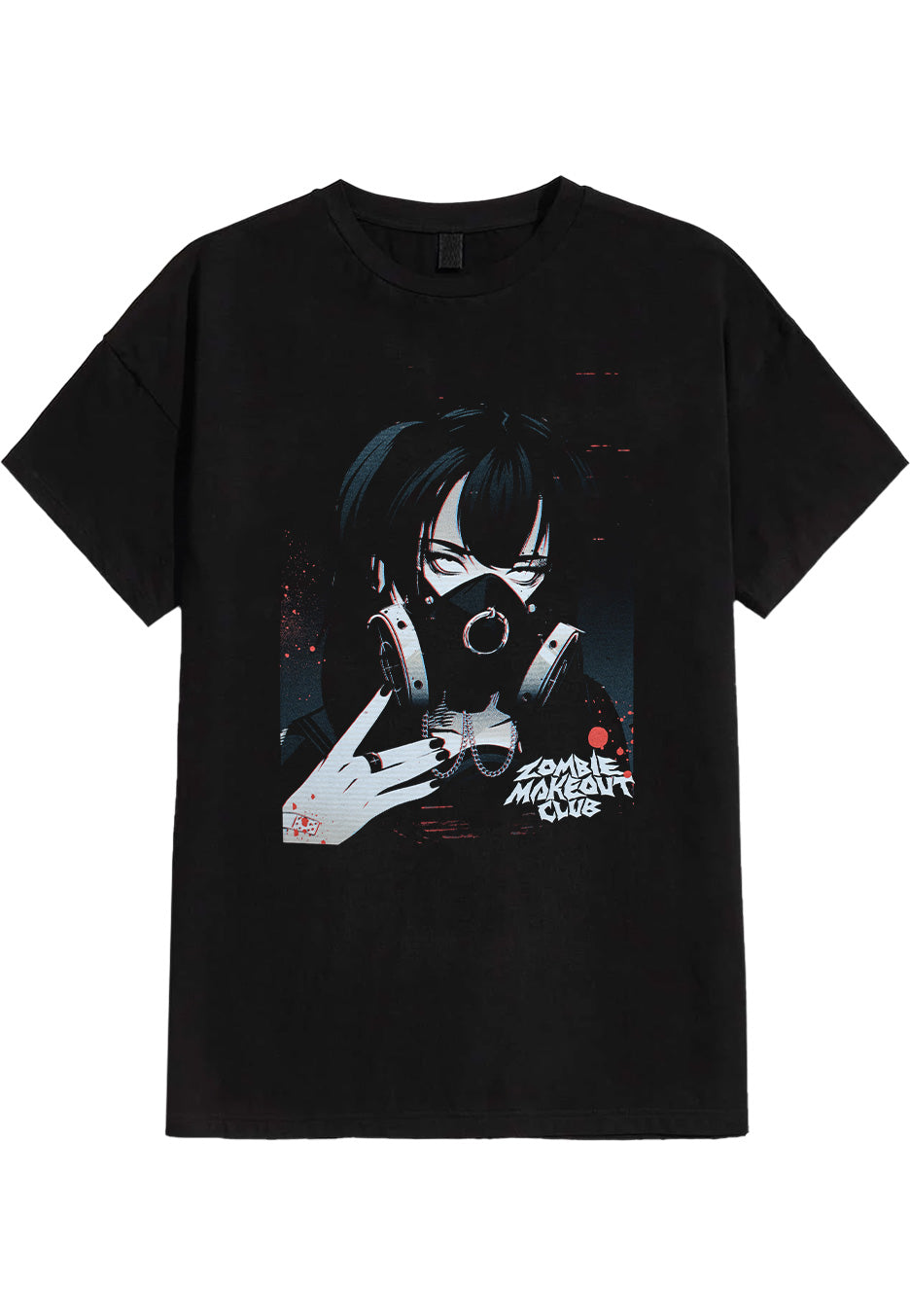 Zombie Makeout Club - Gas Mask - T-Shirt Footlocker Pictures Online