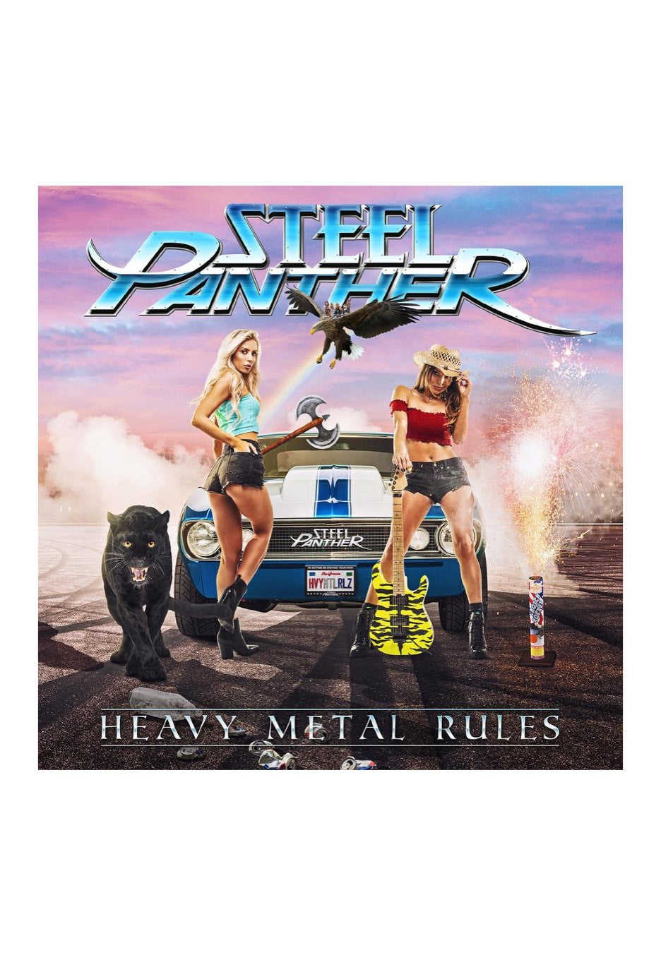 Steel Panther - Heavy Metal Rules - CD Clearance Good Selling