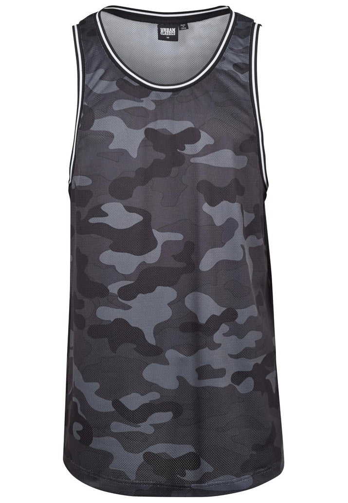 Urban Classics - Camo Mesh Darkcamo - Tank Discount Professional