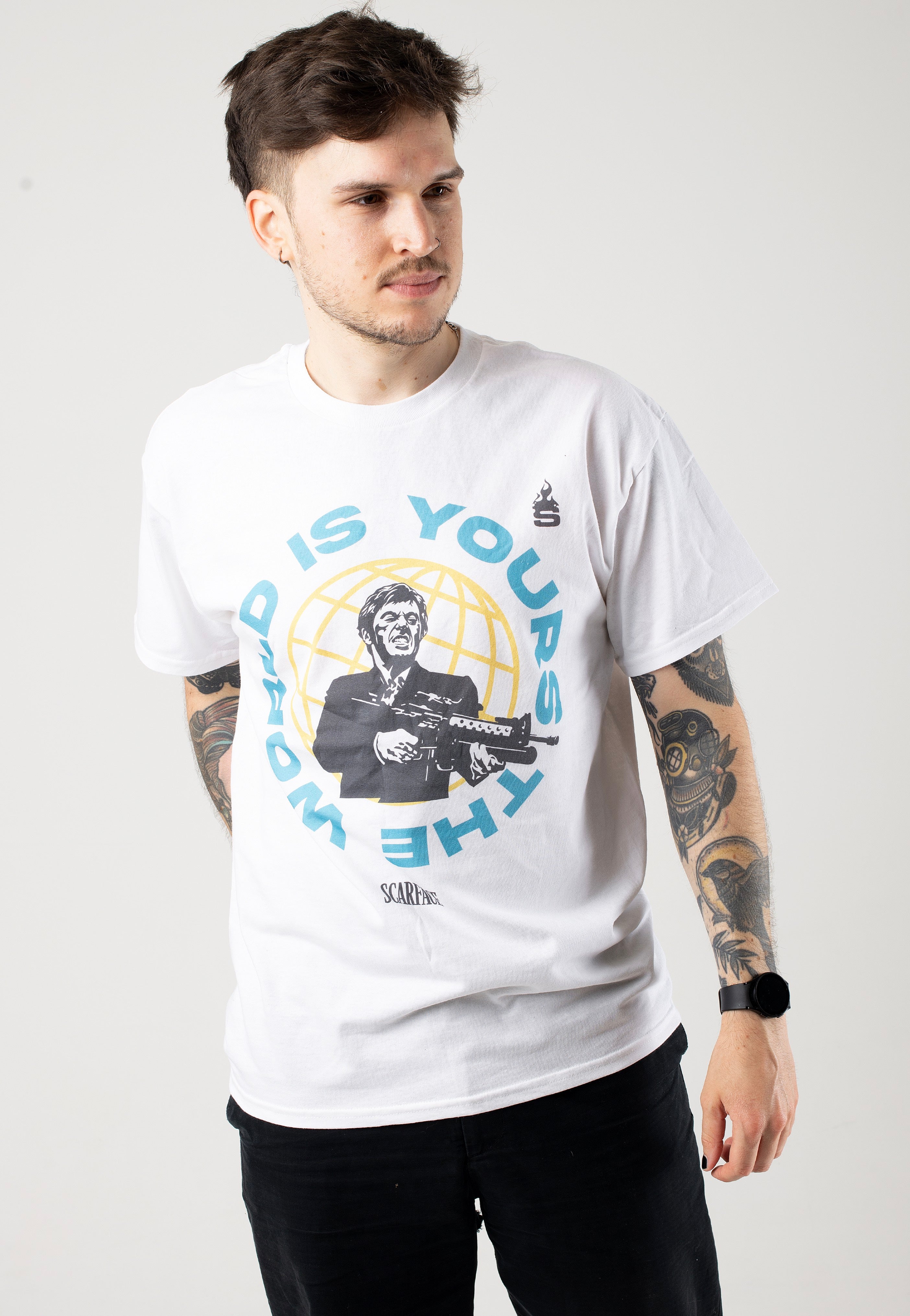 Scarface - The World Is Yours White - T-Shirt 2025 New Sale Online