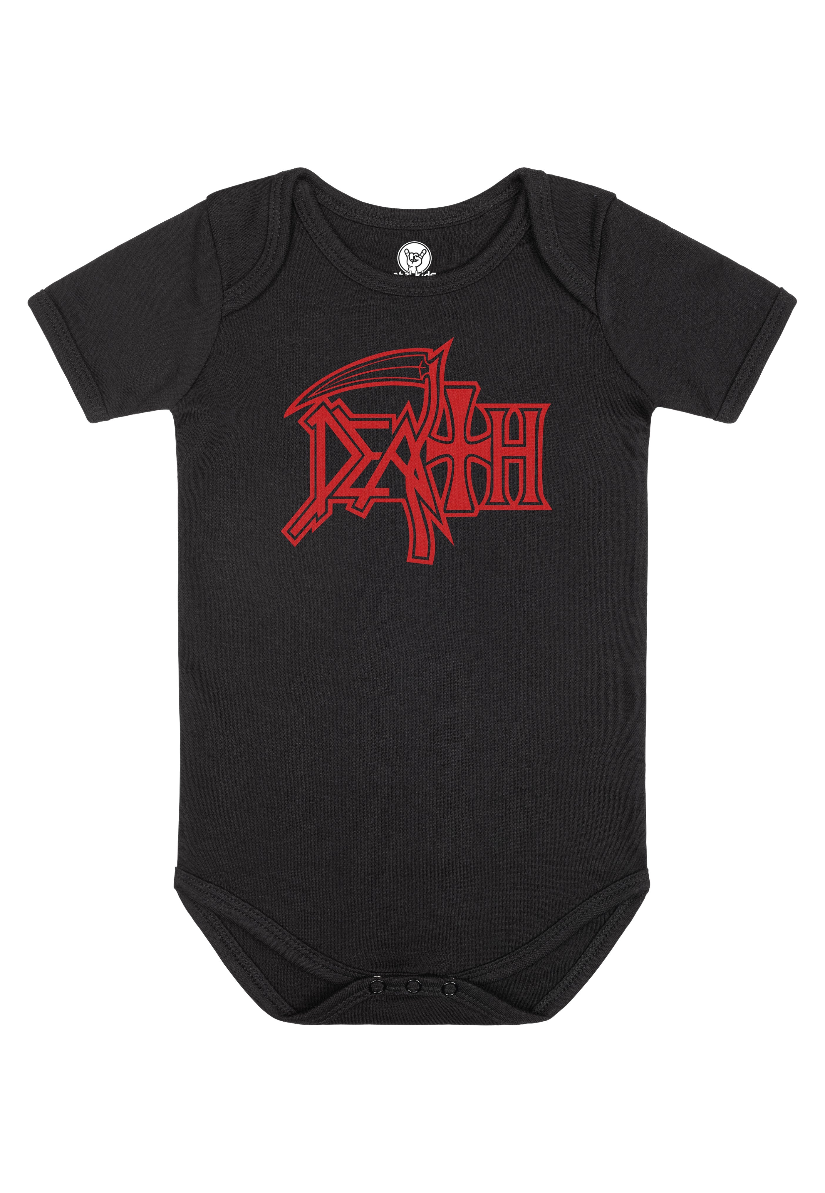 Death - Logo Babygrow Black/Red - Bodysuit Pictures Cheap Pice