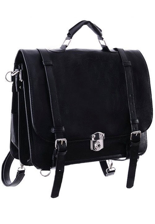 Restyle - Classic Messenger Black - Bag Outlet Online Shop