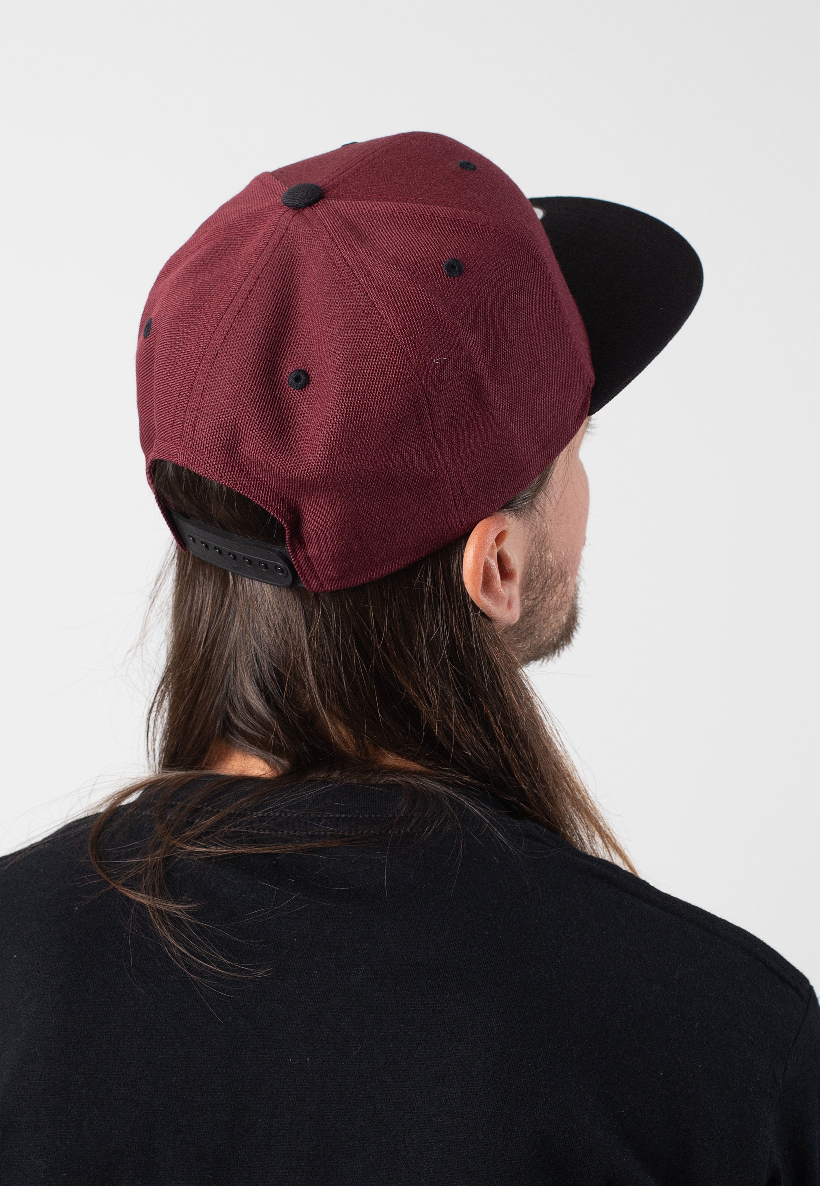 Flexfit - Classic 2 Tone Maroon/Black - Cap Cheap Sale Professional