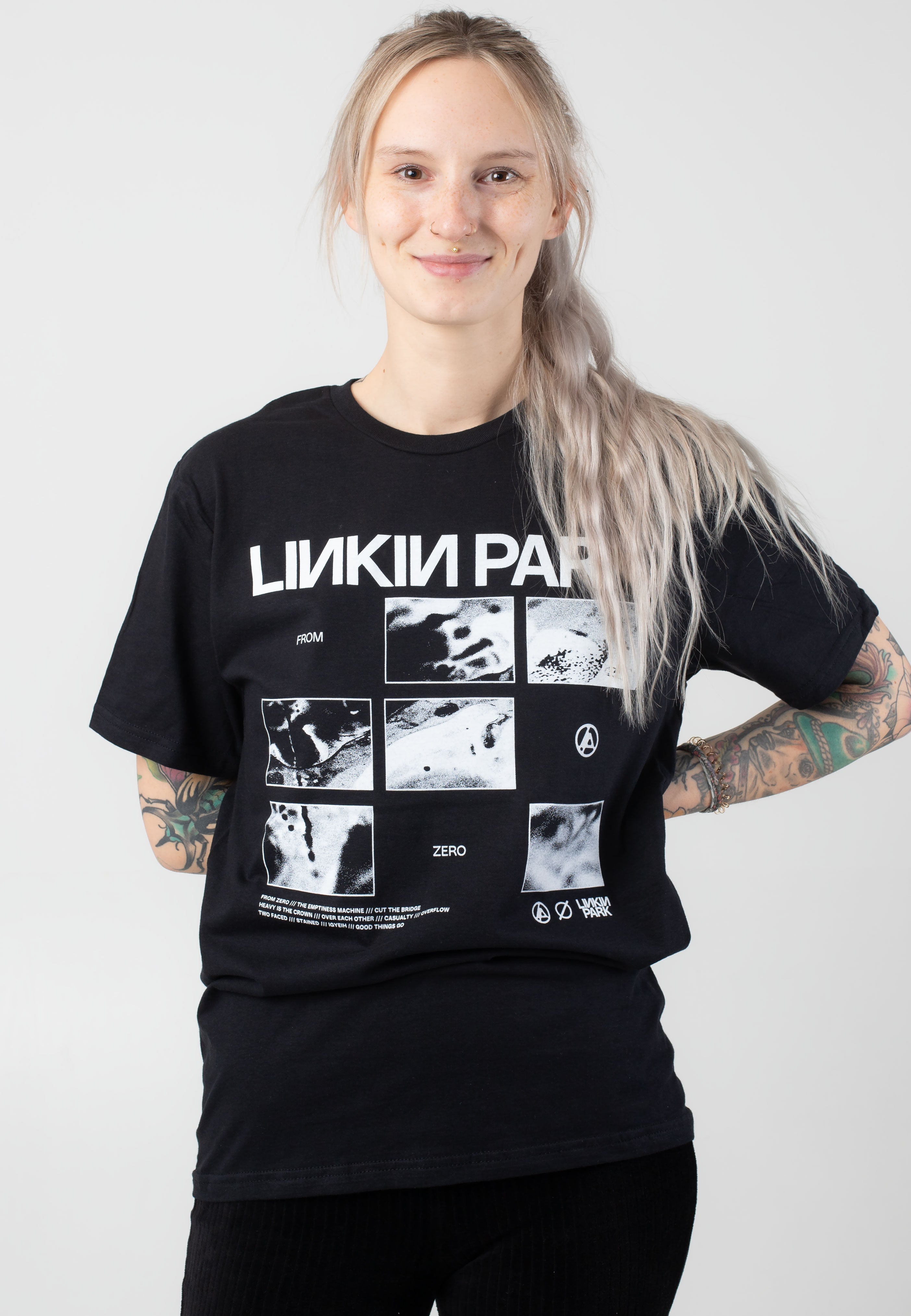 Linkin Park - From Zero Band Photo - T-Shirt Fake Cheap Online