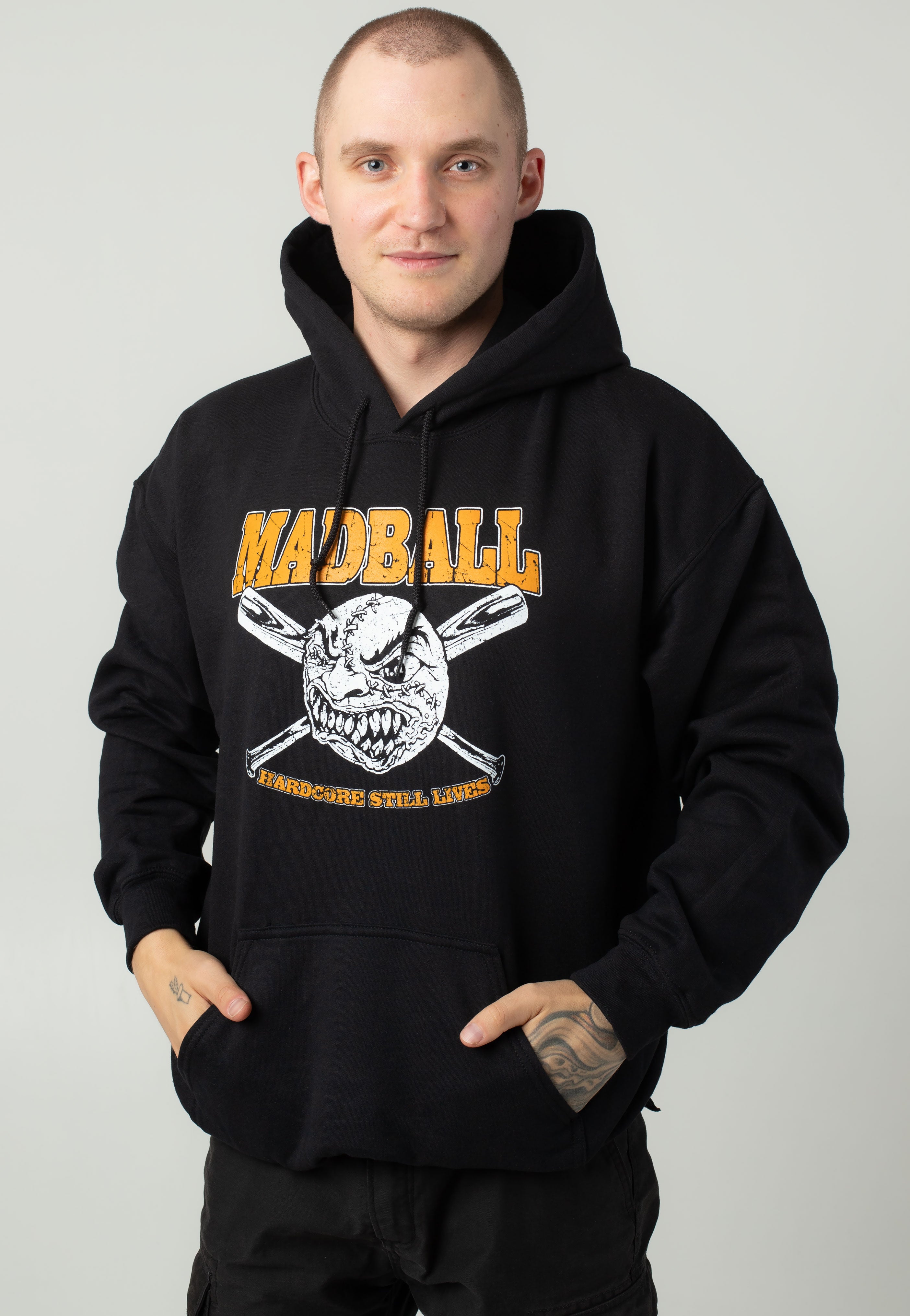 Madball - Crossed Bats - Hoodie Deals Cheap Online