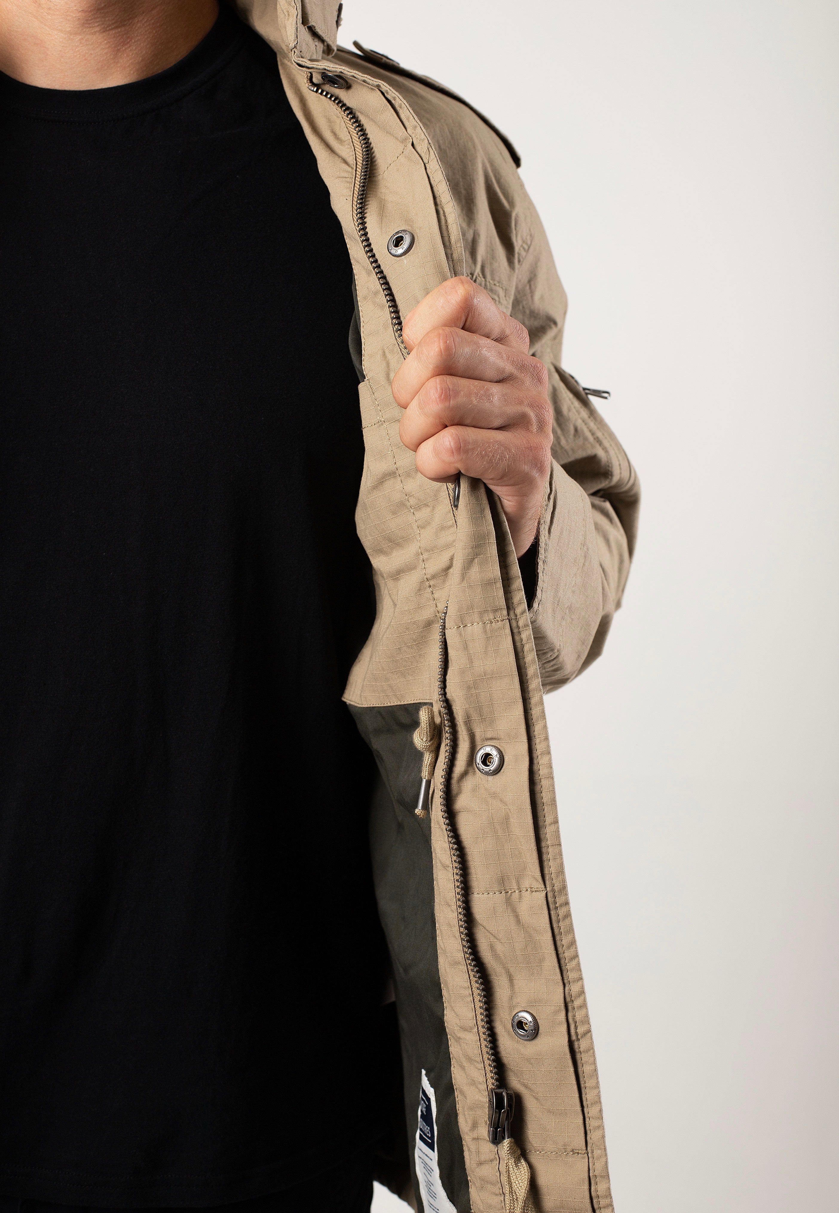 Vintage Industries - Cranford Dark Khaki - Jacket Hot Sale Online