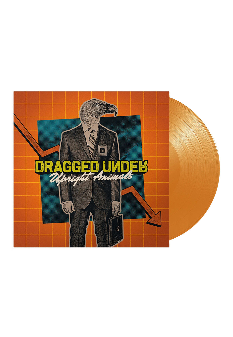 Dragged Under - Upright Animals Ltd. Transparent Orange - Colored Vinyl Clearance Online