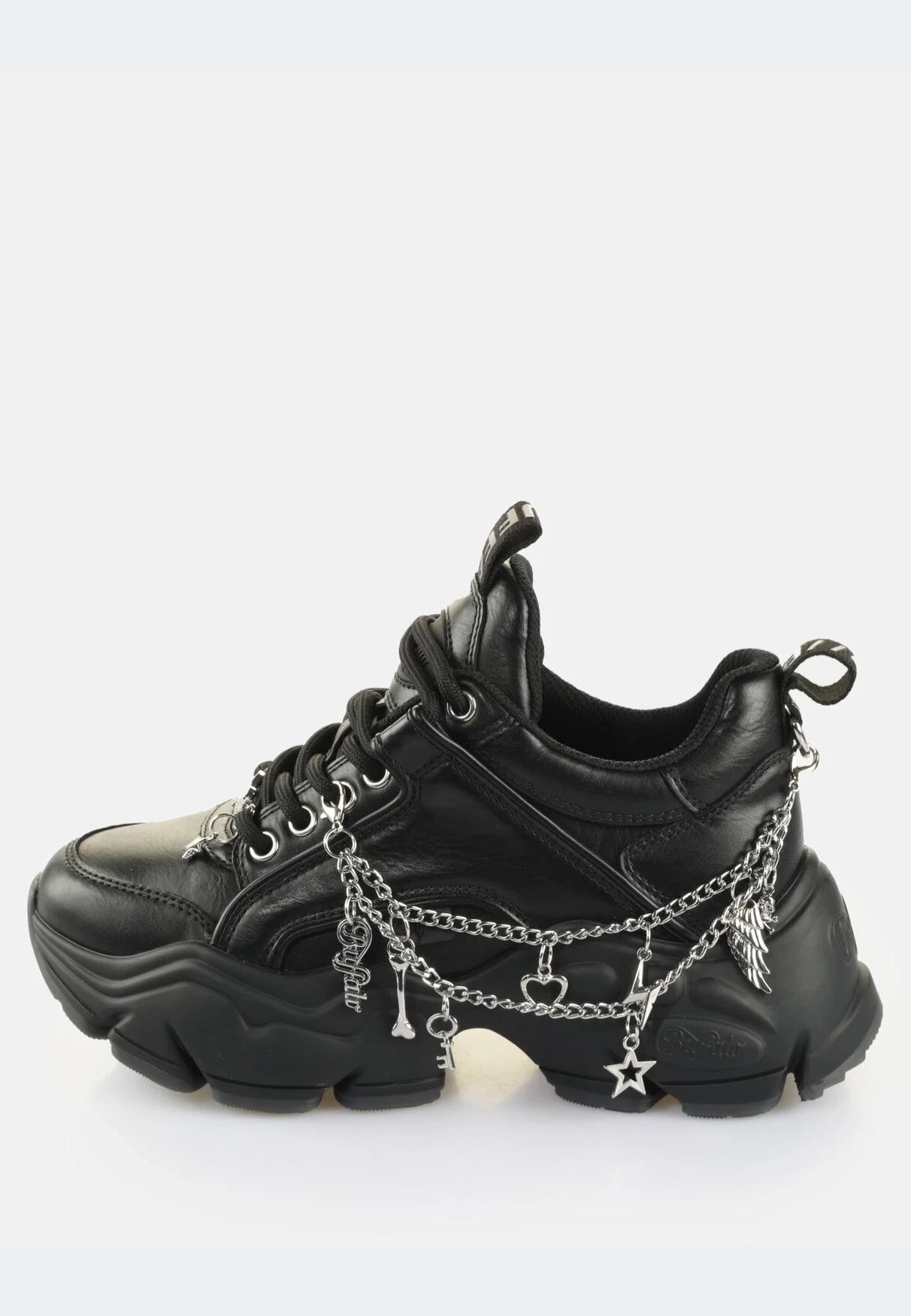 Buffalo - Binary Charm Vegan Nappa Black - Girl Shoes Sast Sale Online